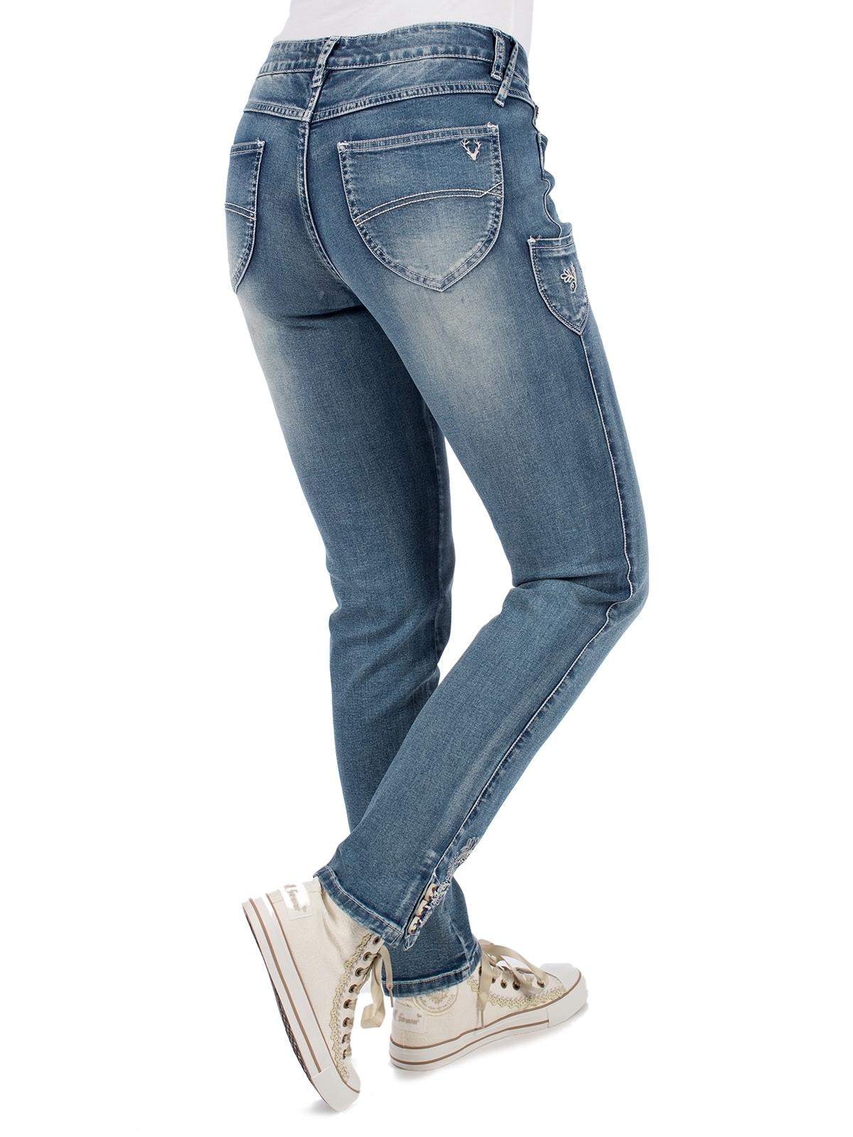 MarJo Trachtenhose »Trachtenjeans K69-FRANZISKA«