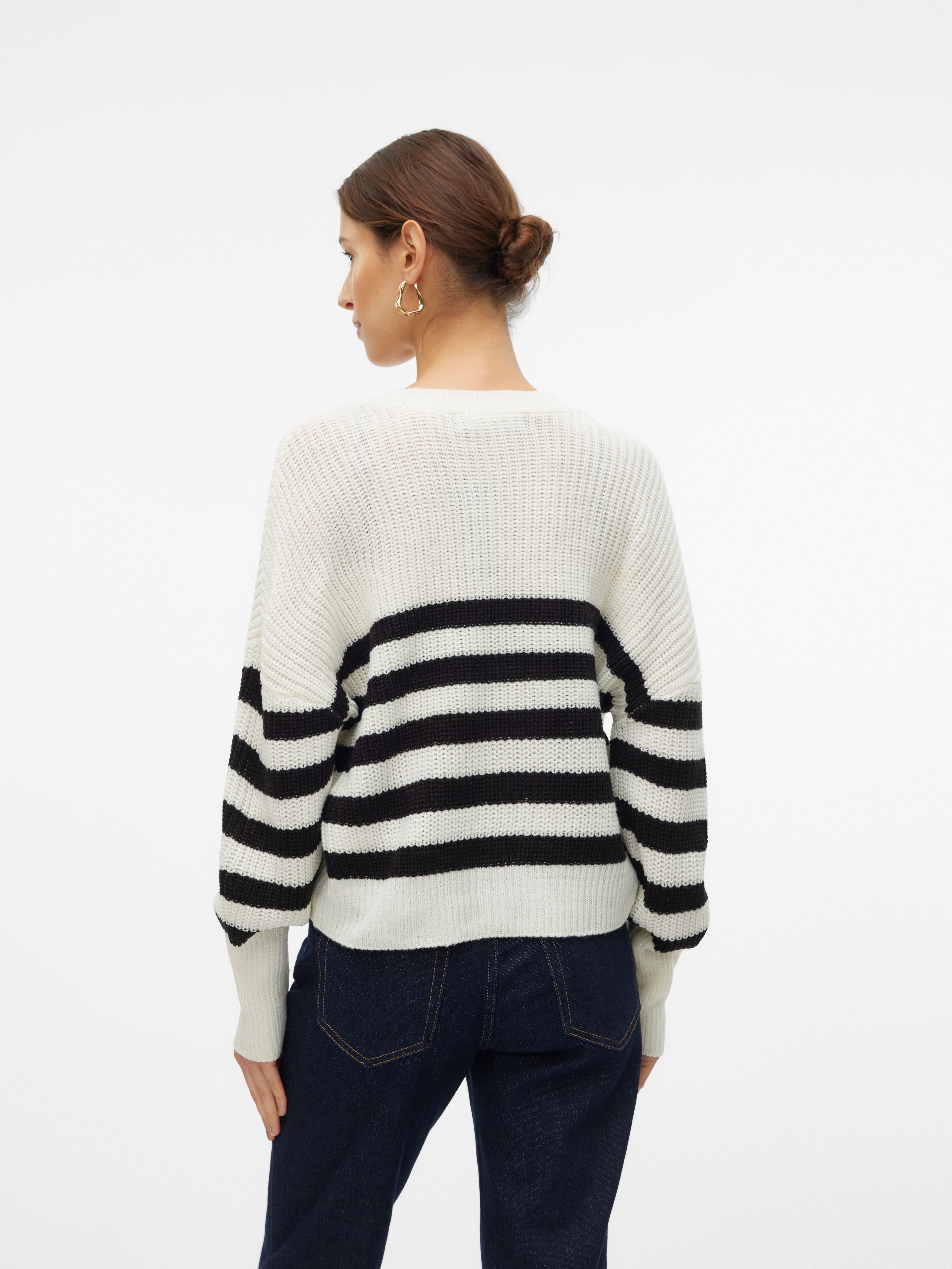 Thumbnail - Vero Moda Strickjacke "VMLEA LS V-NECK CUFF CARDIGAN NOOS" Rippstrick