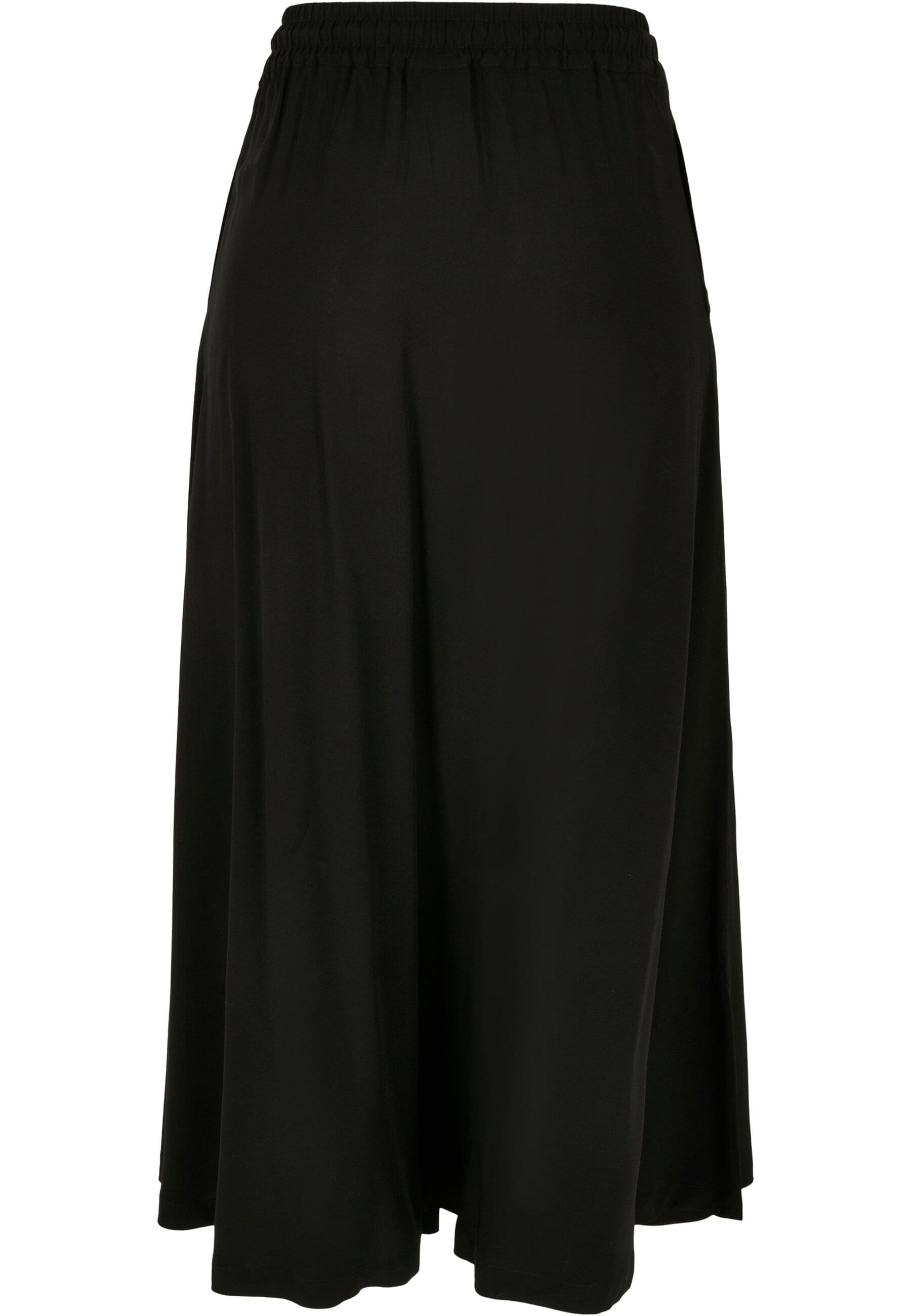 URBAN CLASSICS Jerseyrock "Urban Classics Damen Ladies Viscose Midi Skirt" günstig online kaufen