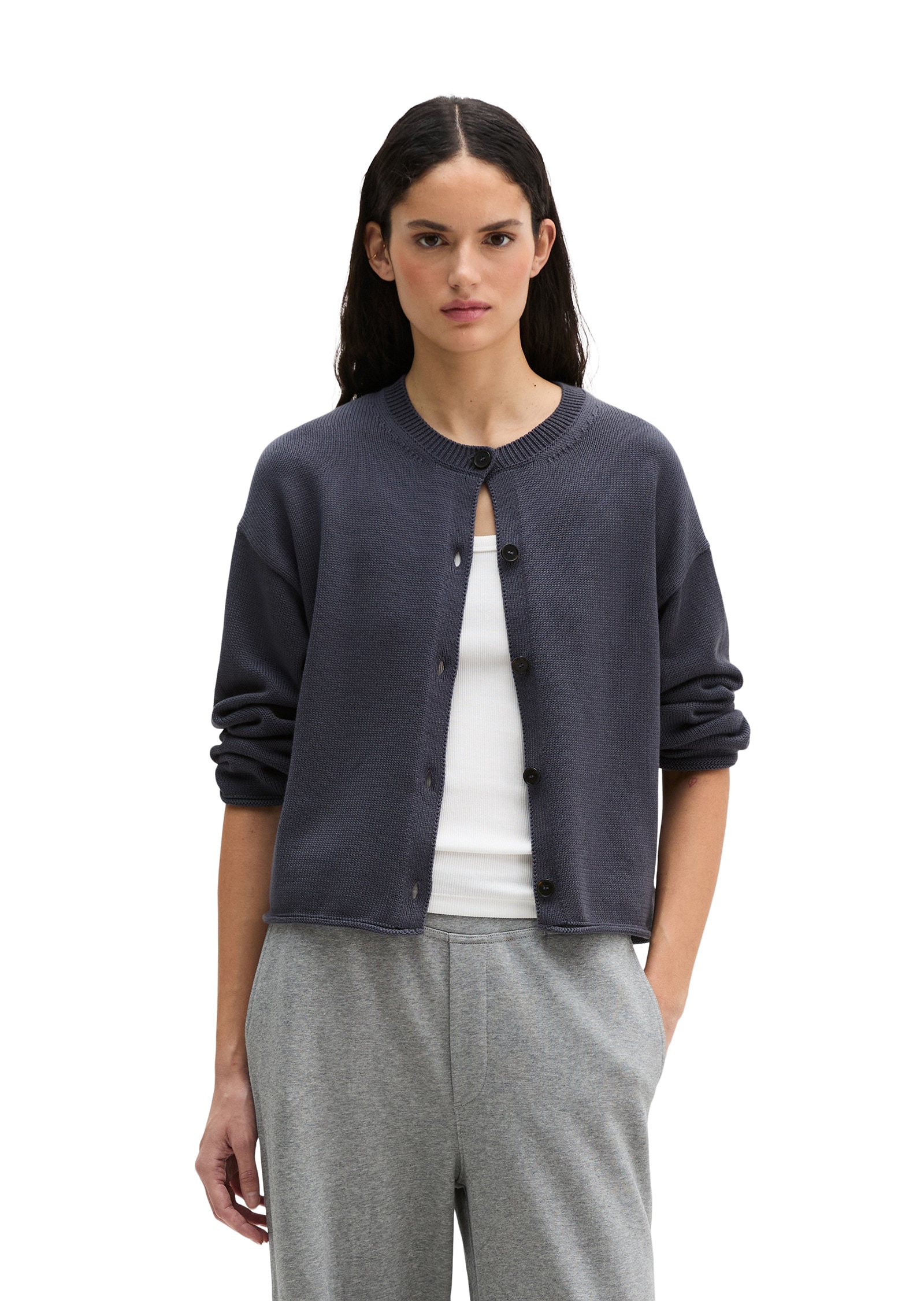 Marc O'Polo Cardigan »aus Organic-Cotton-Garn«