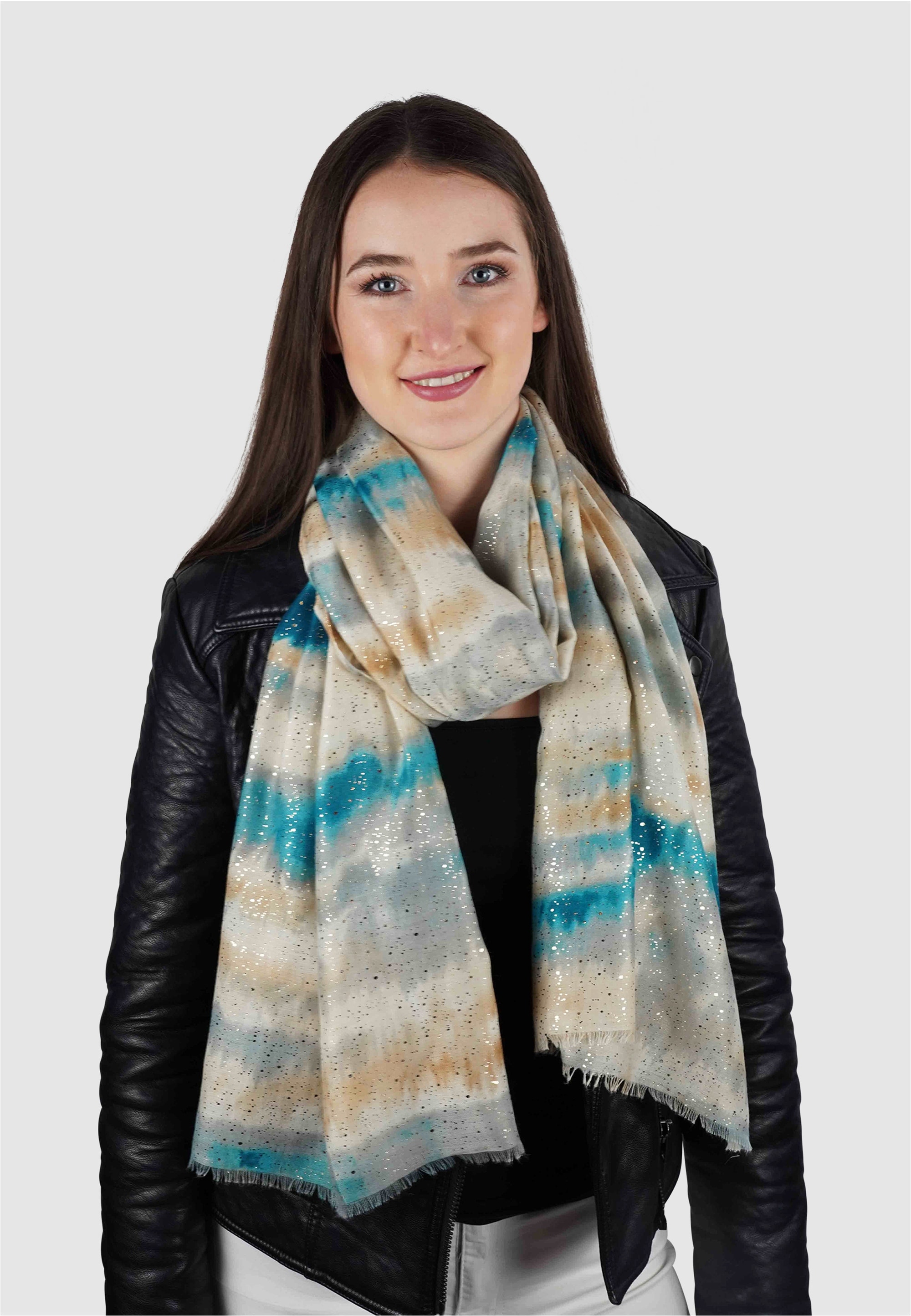 Harpa Modeschal mit Batik-Motiv