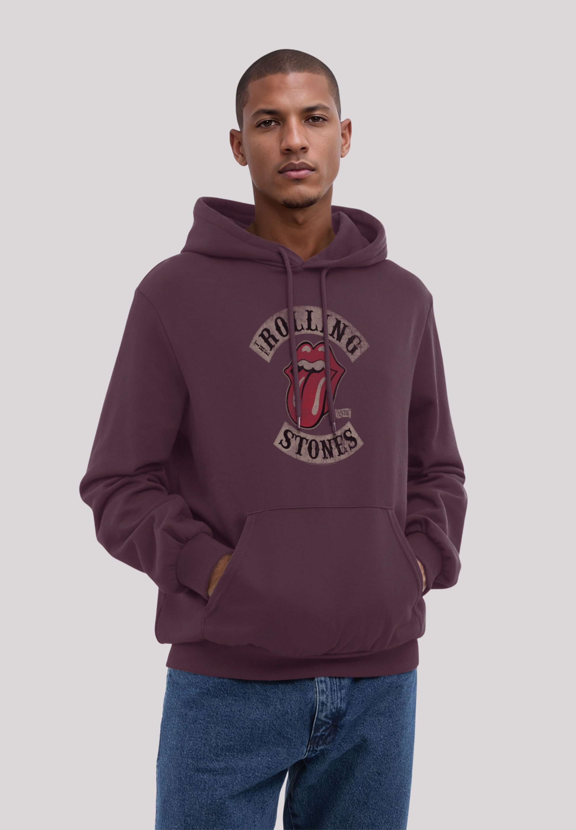 F4NT4STIC Kapuzenpullover "The Rolling Stones Tour 78", Premium Qualität St günstig online kaufen