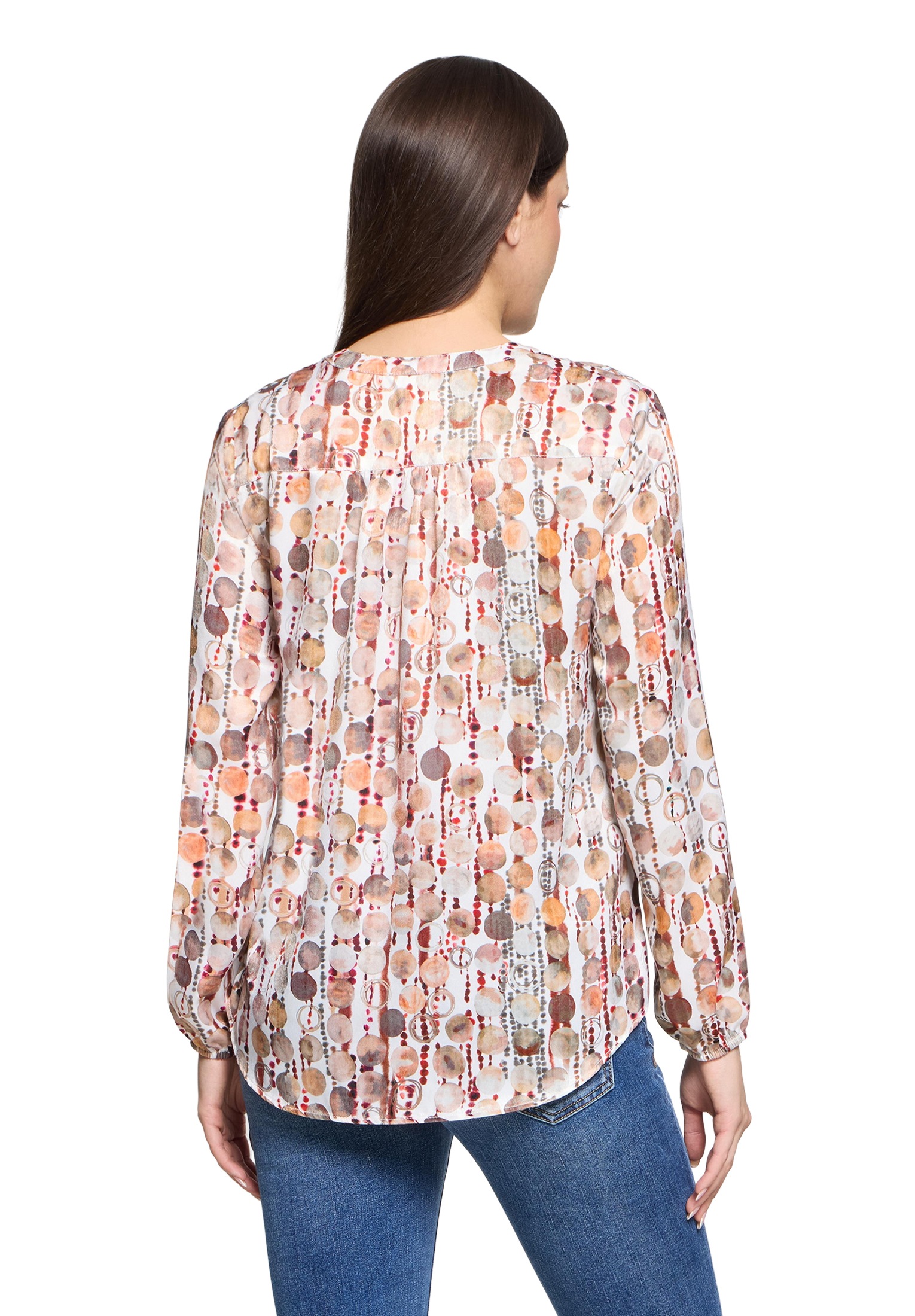 Cartoon Shirtbluse »Damen Blusenshirt mit Muster«