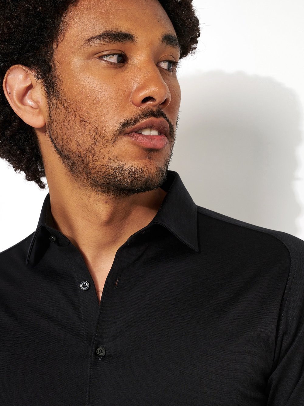 Thumbnail - DESOTO Langarmhemd "Jerseyhemd Casual Kent"