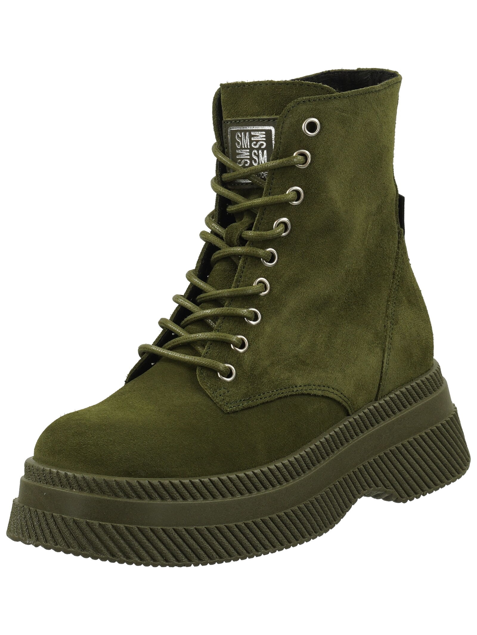 STEVE MADDEN Schnürstiefelette "STEVE MADDEN Stiefelette Leder" günstig online kaufen