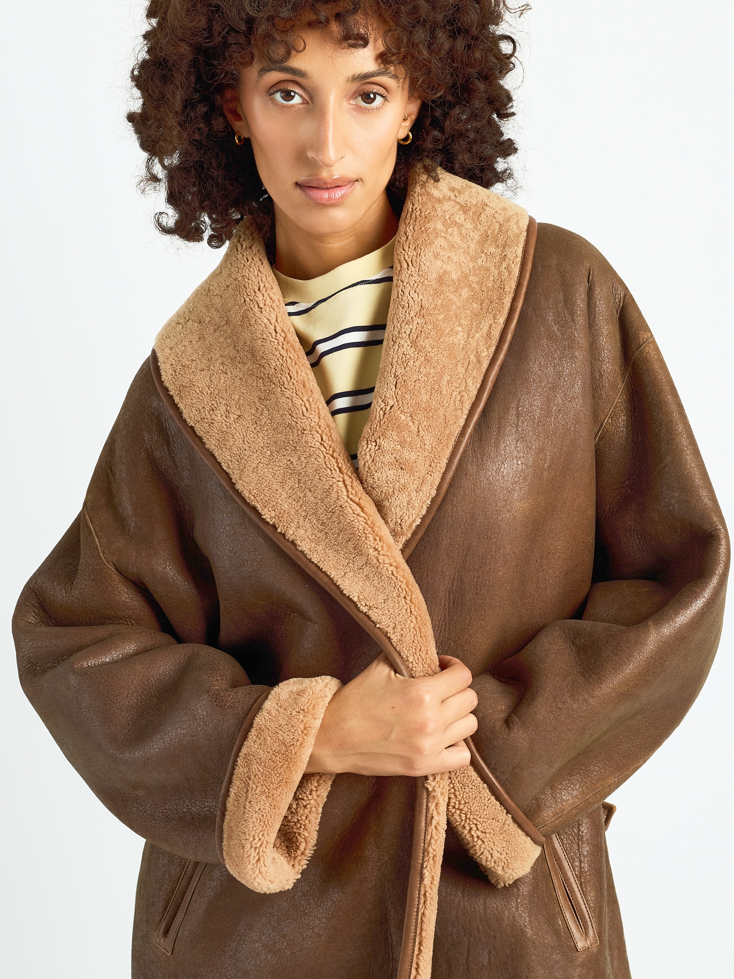 Maze Ledermantel »42021203«