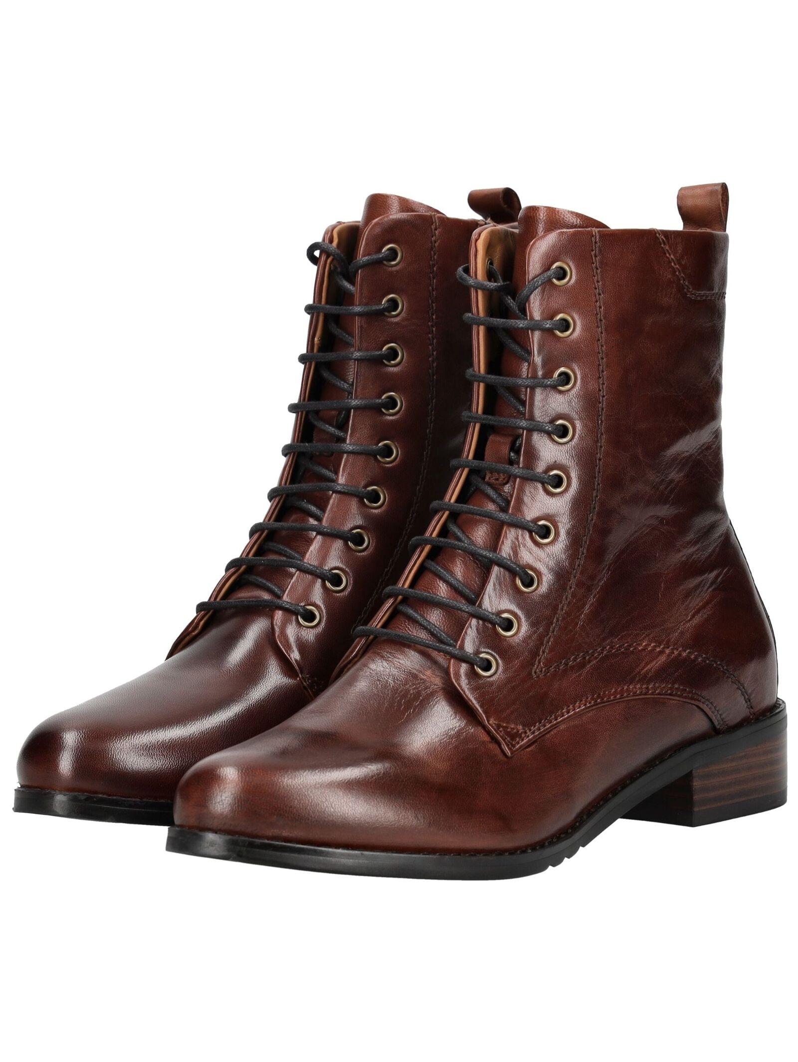 Everybody Schnürstiefelette »Everybody Stiefelette Leder«