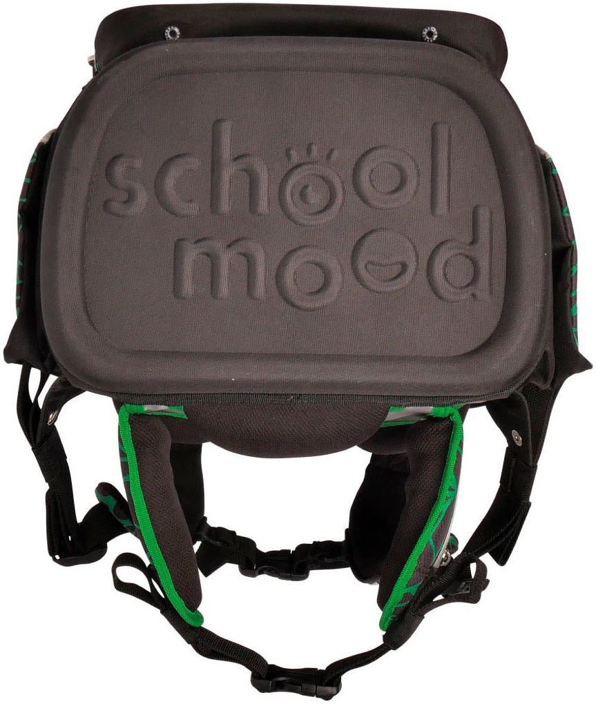 SCHOOL-MOOD® Schulranzen »Champion Maxx, Linus (Panther)«, retroreflektierende Flächen, aus recyceltem Material