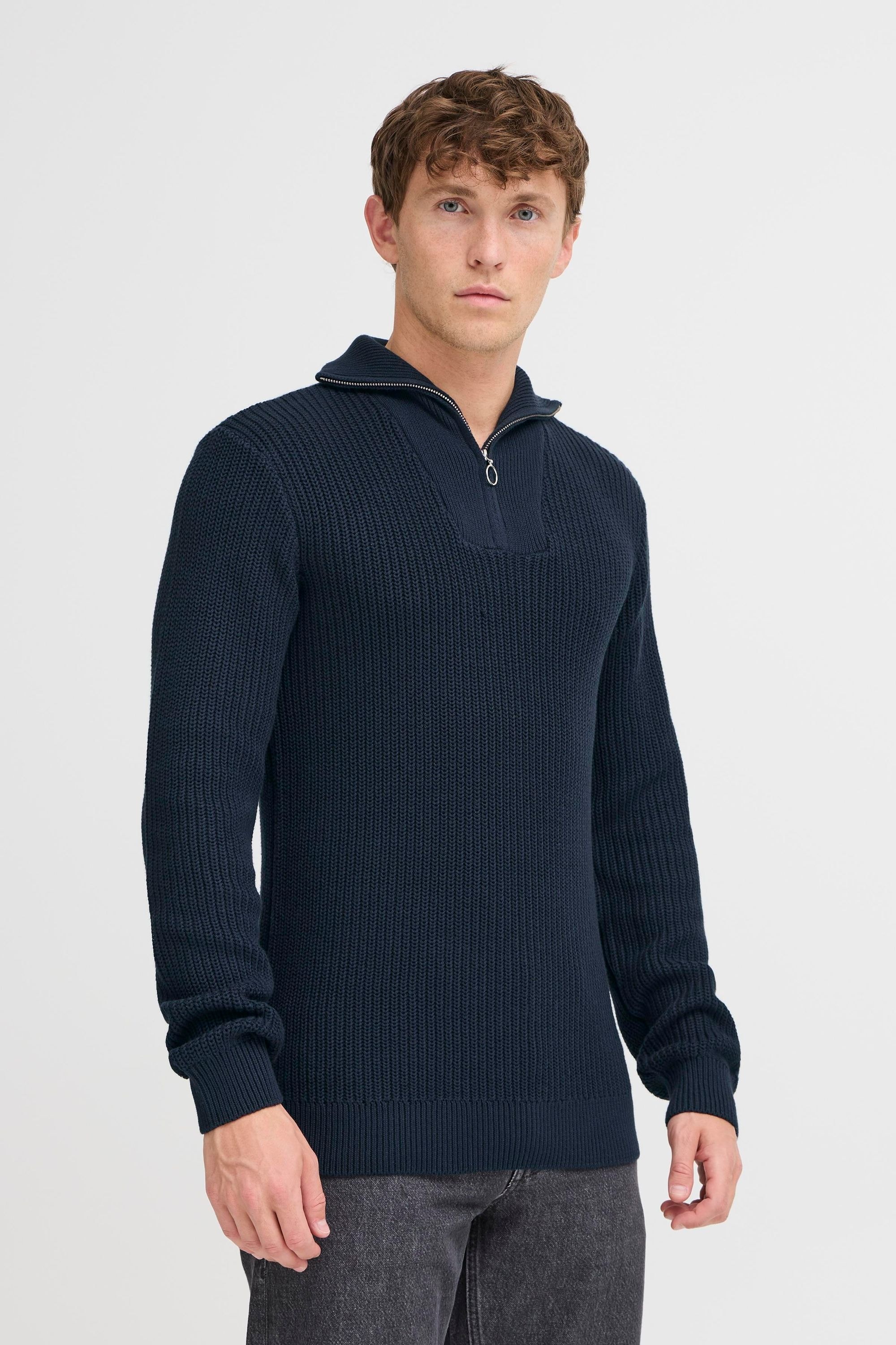 Blend Troyer "BHDeno" Klassischer Troyer mit Reißverschluss günstig online kaufen