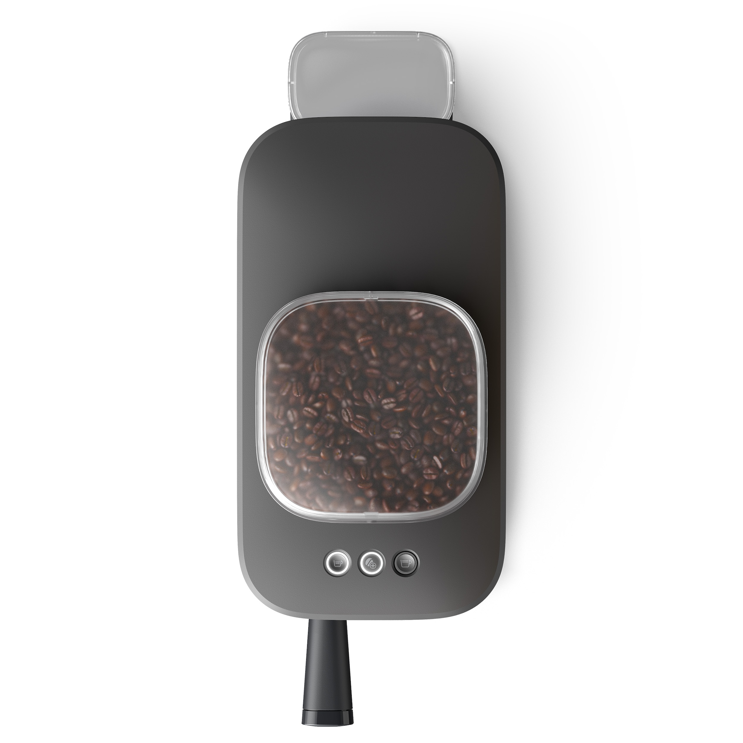 PHILIPS baristina Espressomaschine »BAR300/60 mit Mahlwerk für ganze Bohnen« 16 bar Pumpendruck, Schwarzgrau