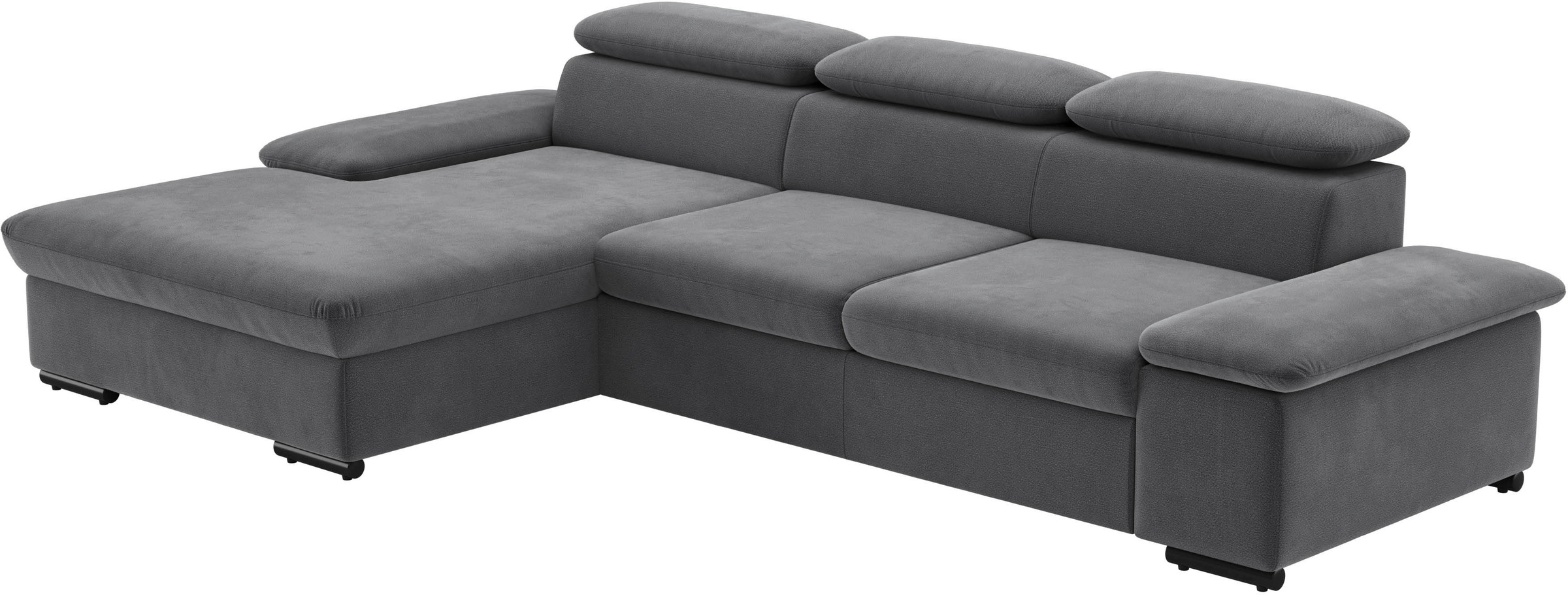 sit&more Ecksofa »Alcudia L-Form«, wahlweise mit Bettfunktion