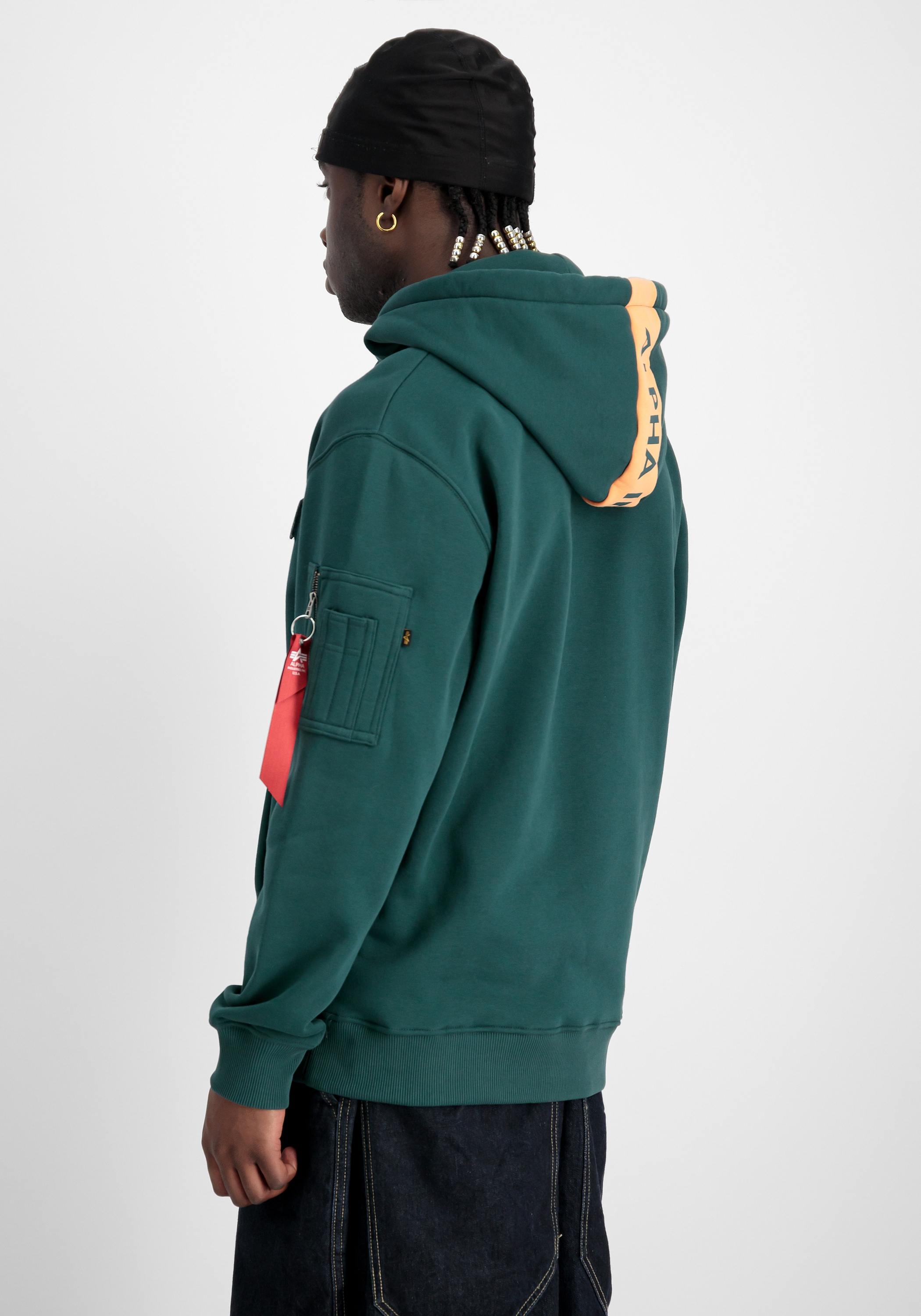 Alpha Industries Hoodie »Red Stripe Hoodie«