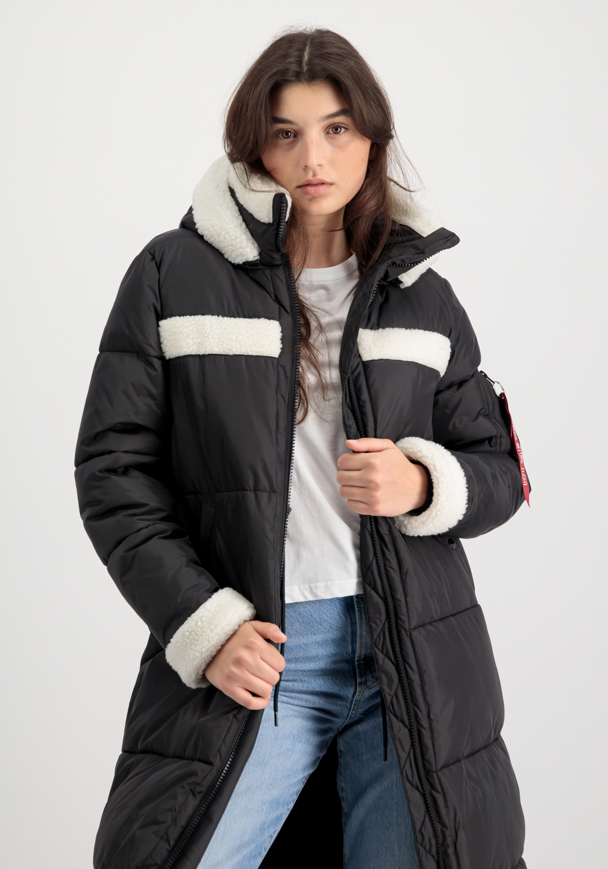 Winterjacke »ALPHA INDUSTRIES Women - Cold Weather Jackets Puffer Coat ZH Wmn«