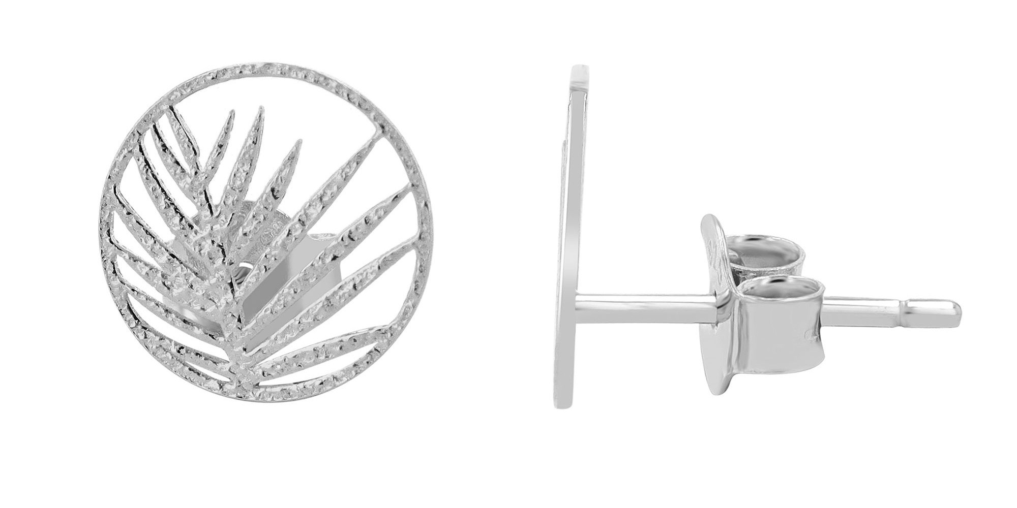 Adelia´s Paar Ohrhänger "Ohrringe – Ohrstecker aus 925 Silber" Ideal zum Verschenken – schlicht und stilvoll