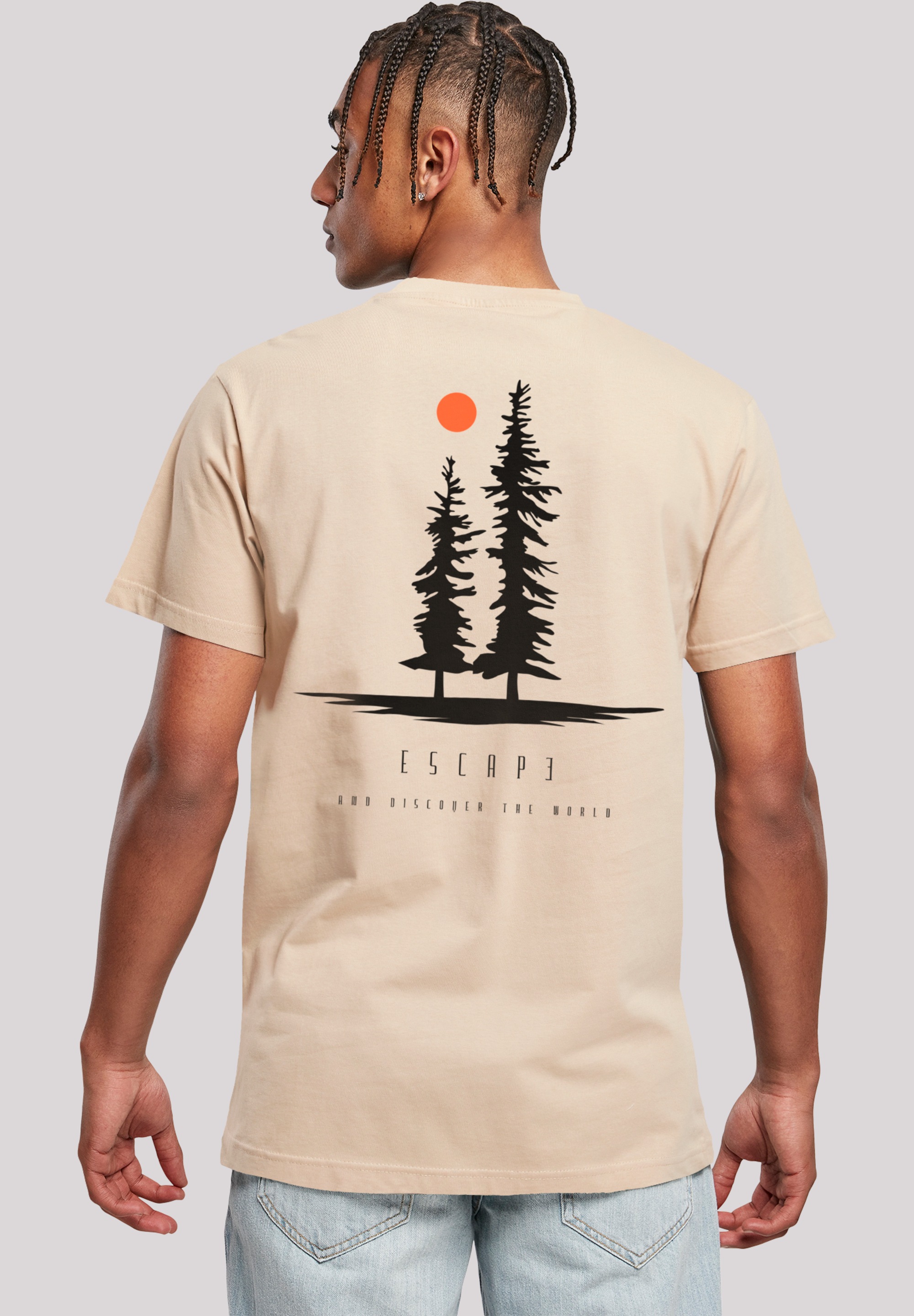 F4NT4STIC T-Shirt "Escape Discover the World Pinetree" Discover the World günstig online kaufen