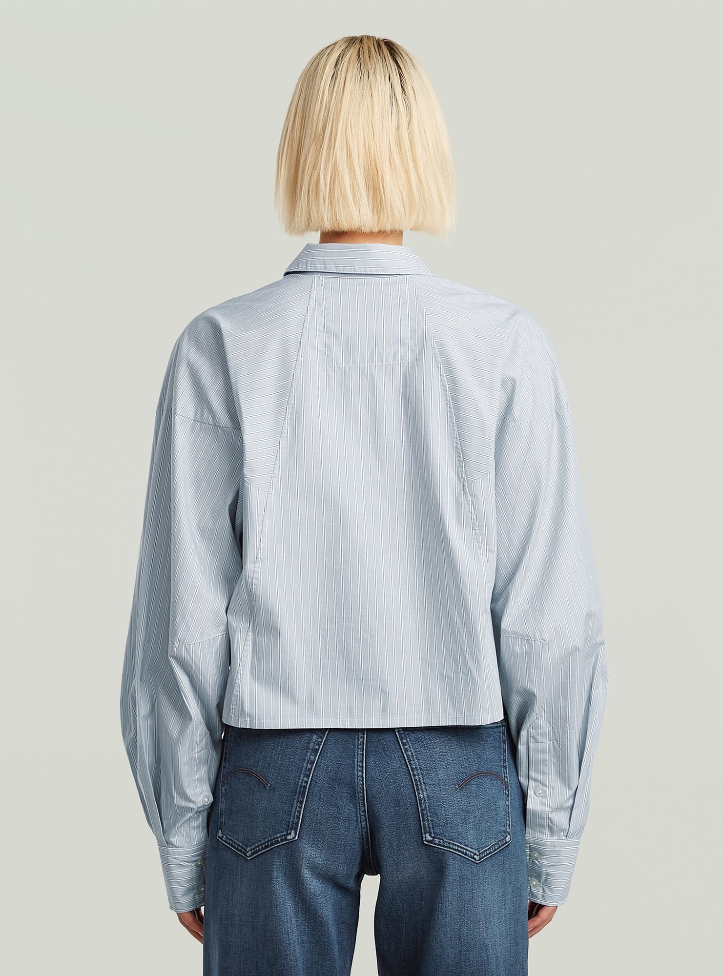 G-STAR Langarmshirt »Macro Balloon Shirt«