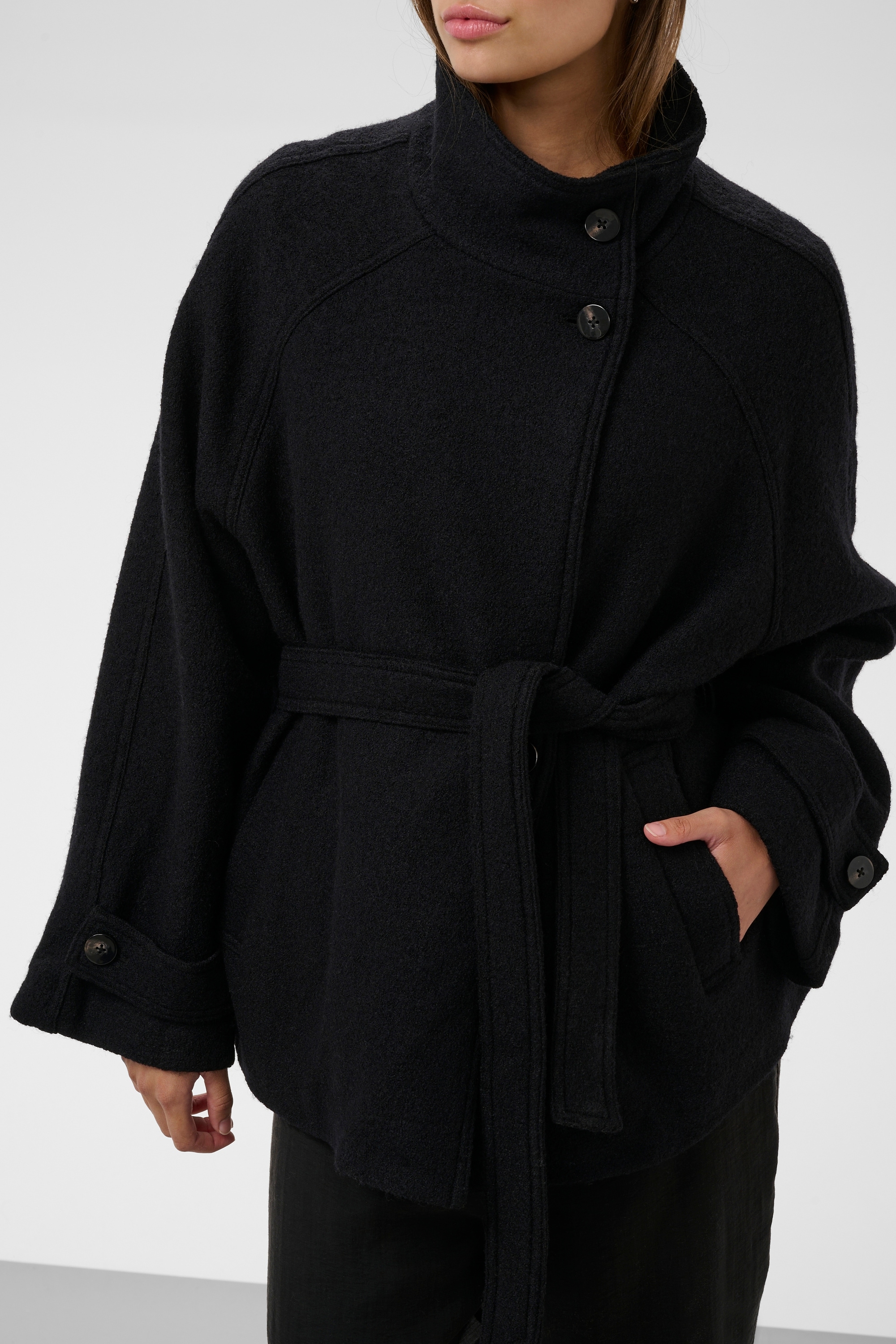 SOAKED IN LUXURY Wintermantel »Damen Jacke SLAngelina«