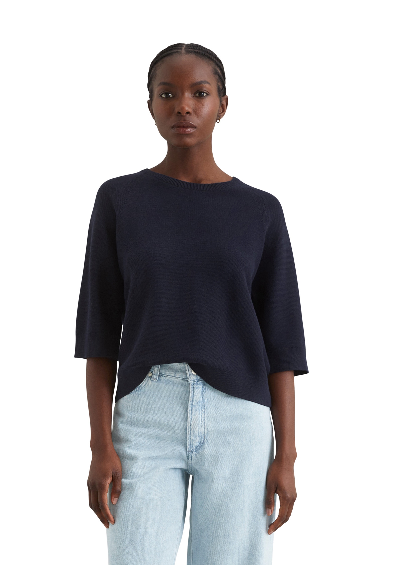 Marc OPolo DENIM Strickpullover "aus Organic Cotton" günstig online kaufen