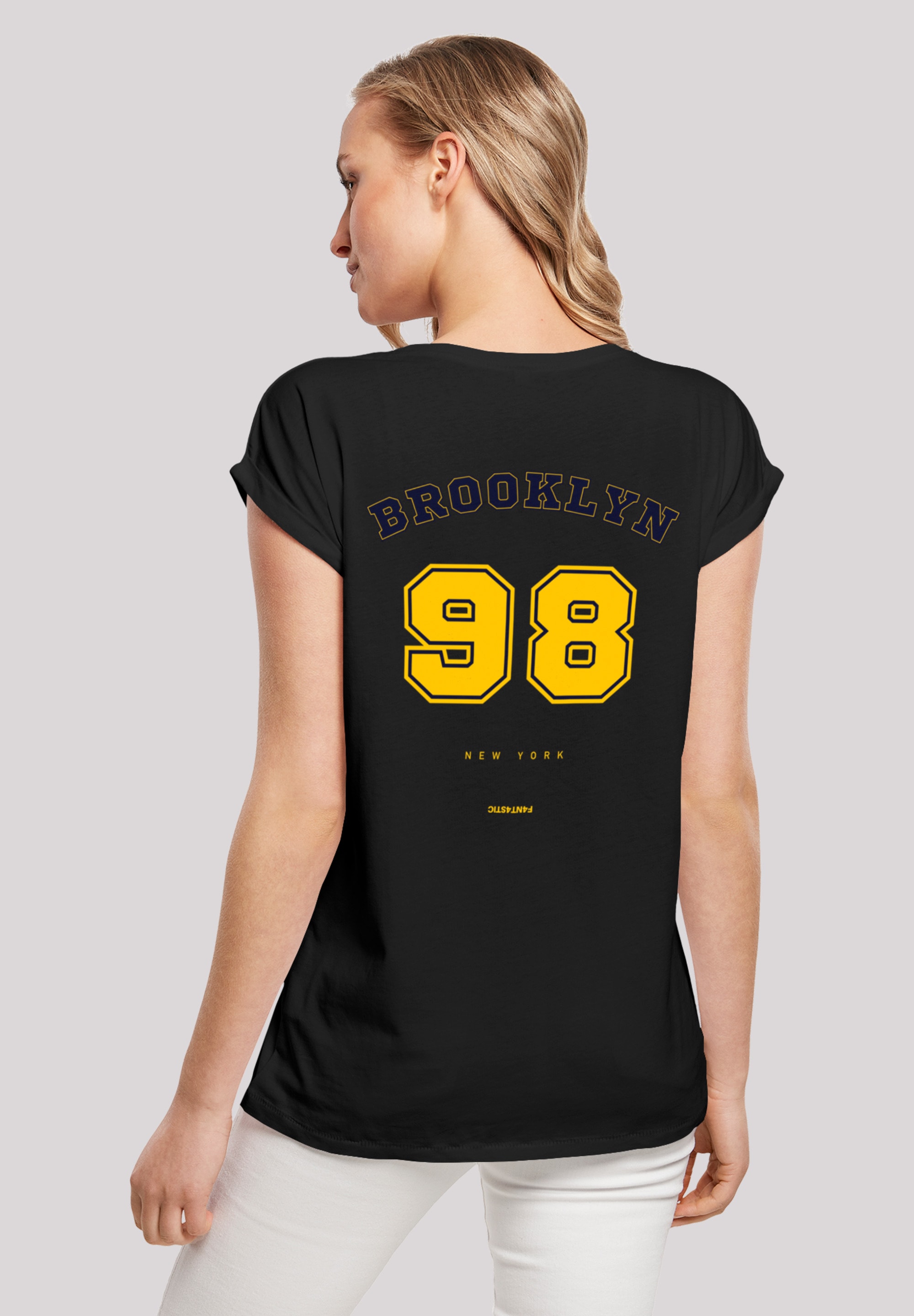 F4NT4STIC T-Shirt "Brooklyn 98 NY SHORT SLEEVE TEE", Print günstig online kaufen