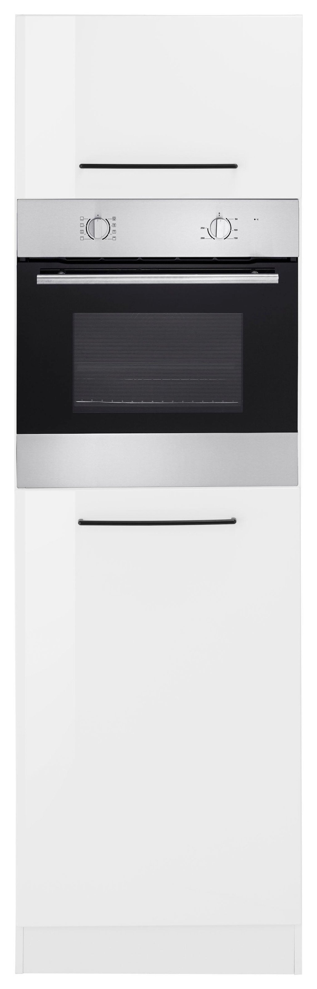 KOCHSTATION Backofen/Kühlumbauschrank »KS-Tulsa«, 60 cm breit, 200 cm hoch, mit Nischenmaß 88 cm