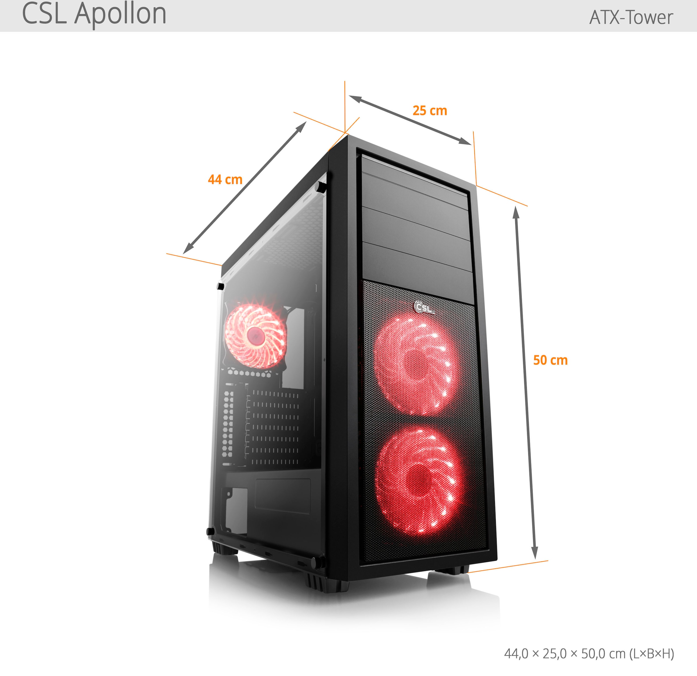 CSL Gaming-PC »Speed V27314«