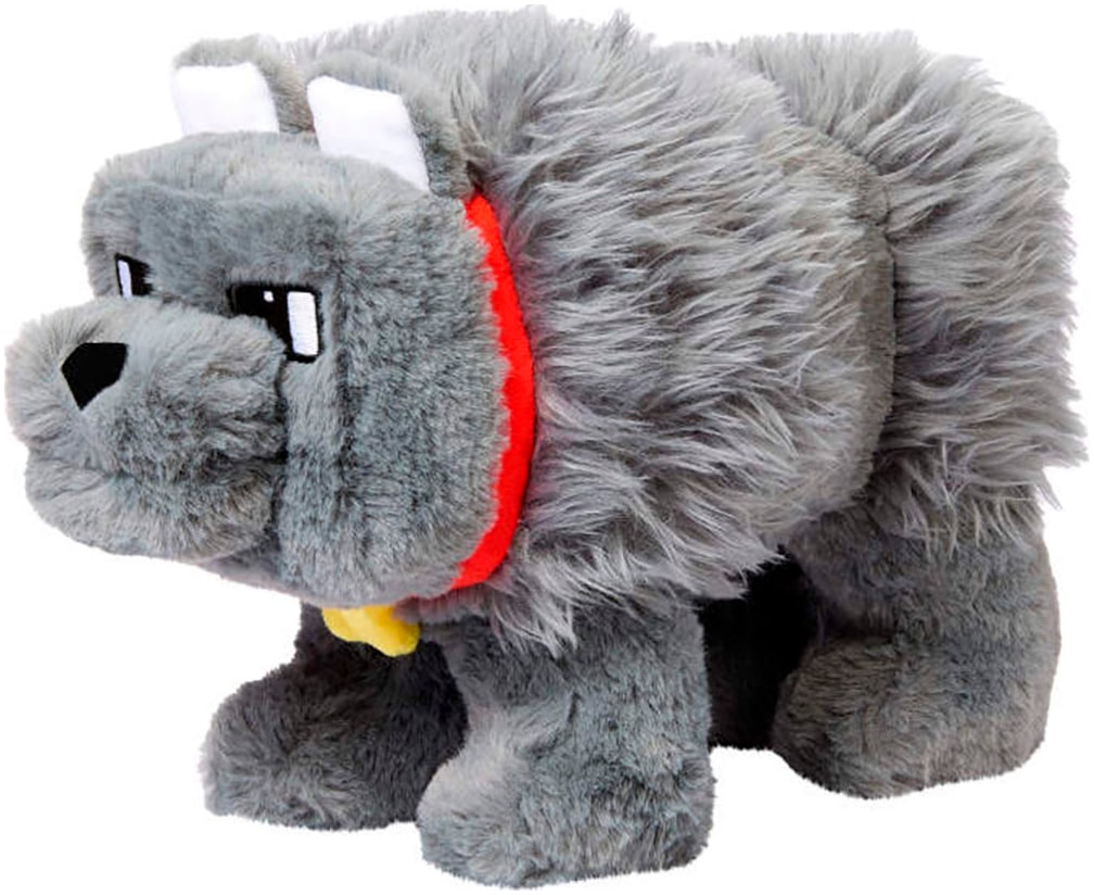Mattel® Plüschfigur »Minecraft, Dennis the Wolf Deluxe«, mit Sound