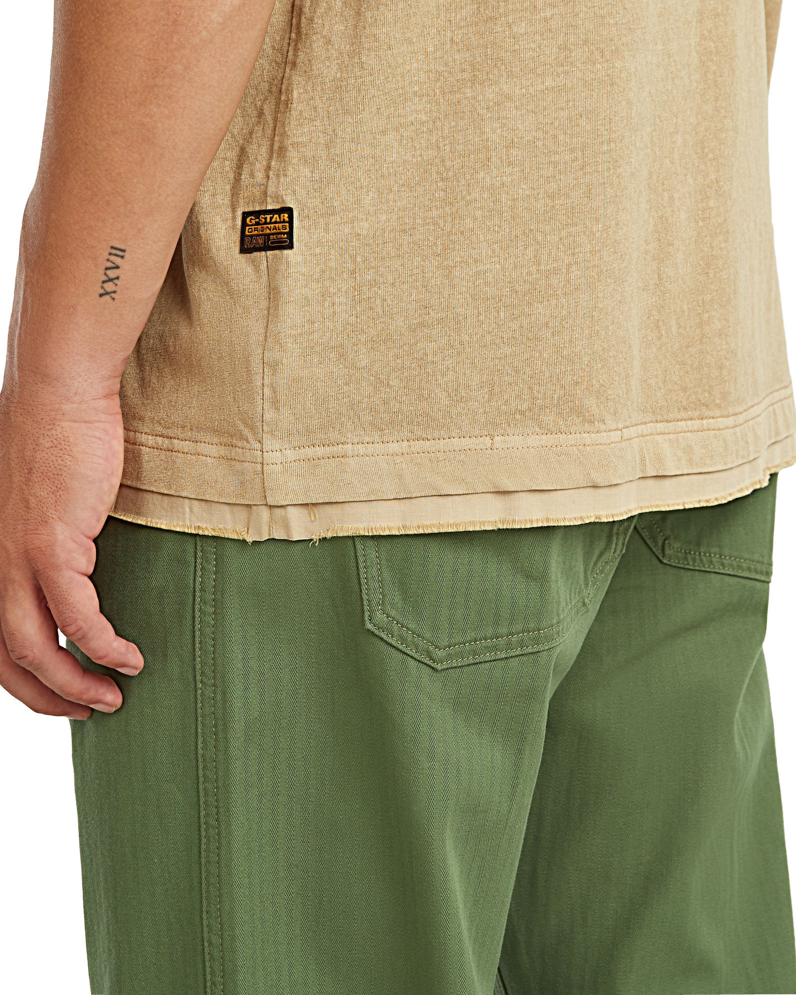 G-STAR T-Shirt »Washed Distressed Relaxed T-Shirt«