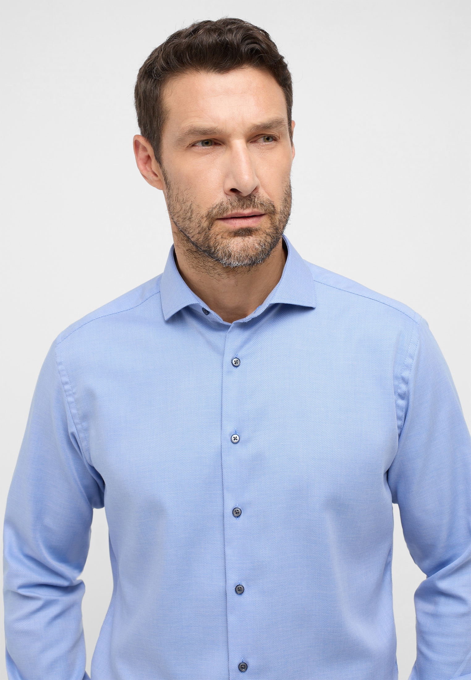 Eterna Langarmhemd »MODERN FIT«, NON IRON (bügelfrei)