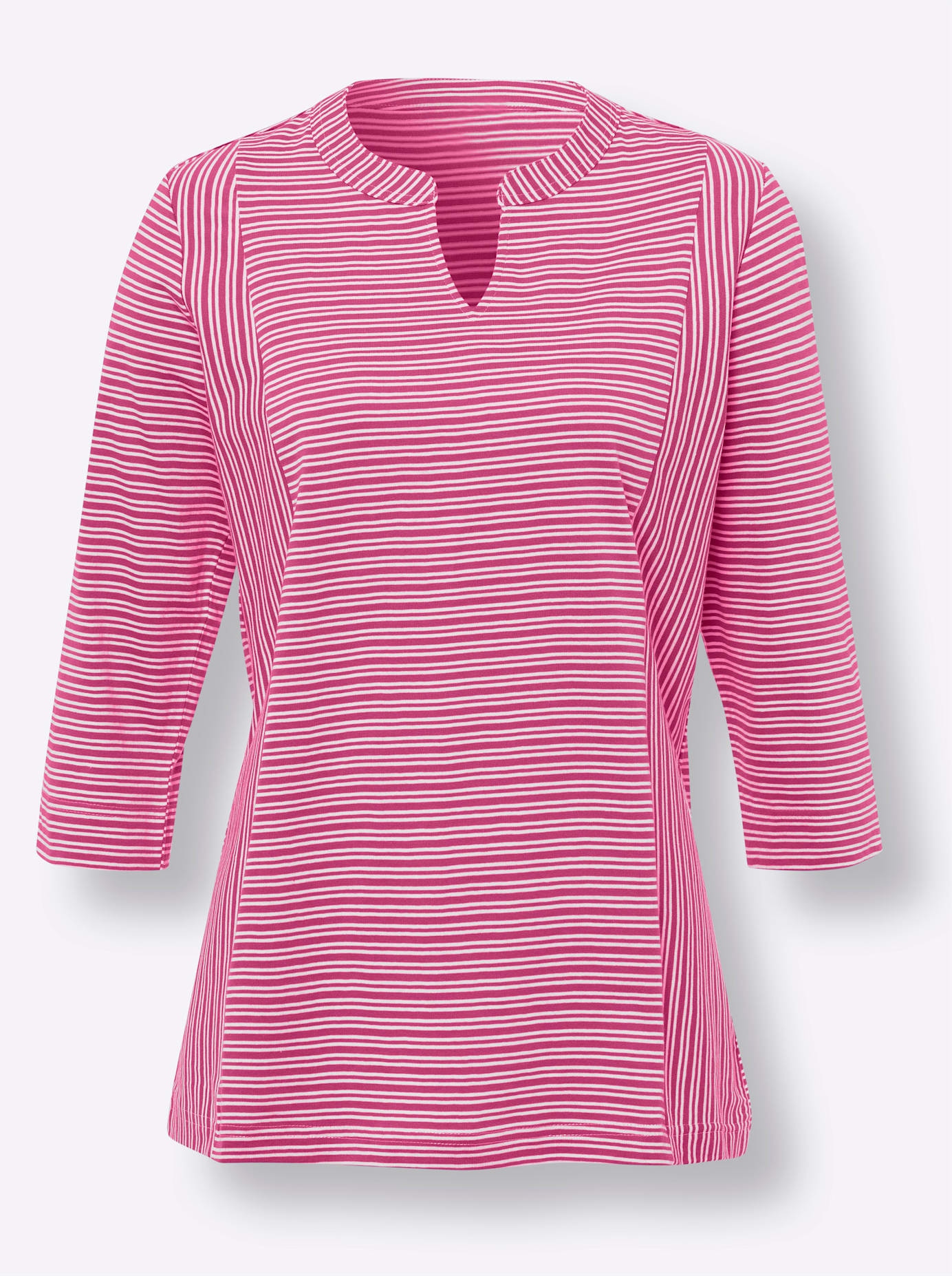 3/4-Arm-Shirt »Freizeitshirt«, (1 tlg.)