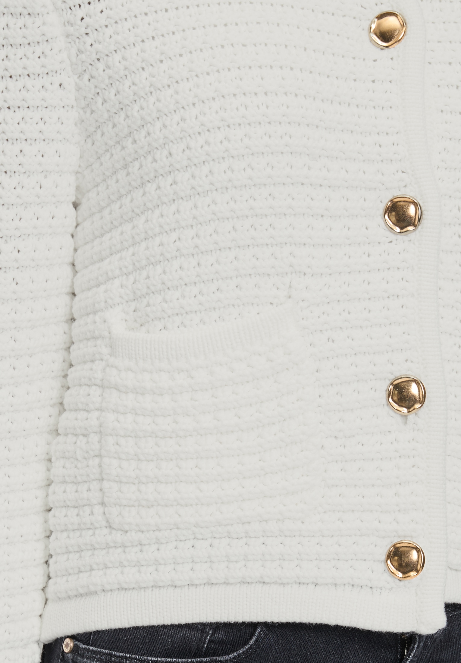 Betty&Co Strickjacke »Betty & Co Damen Strick-Cardigan mit Knopfleiste«