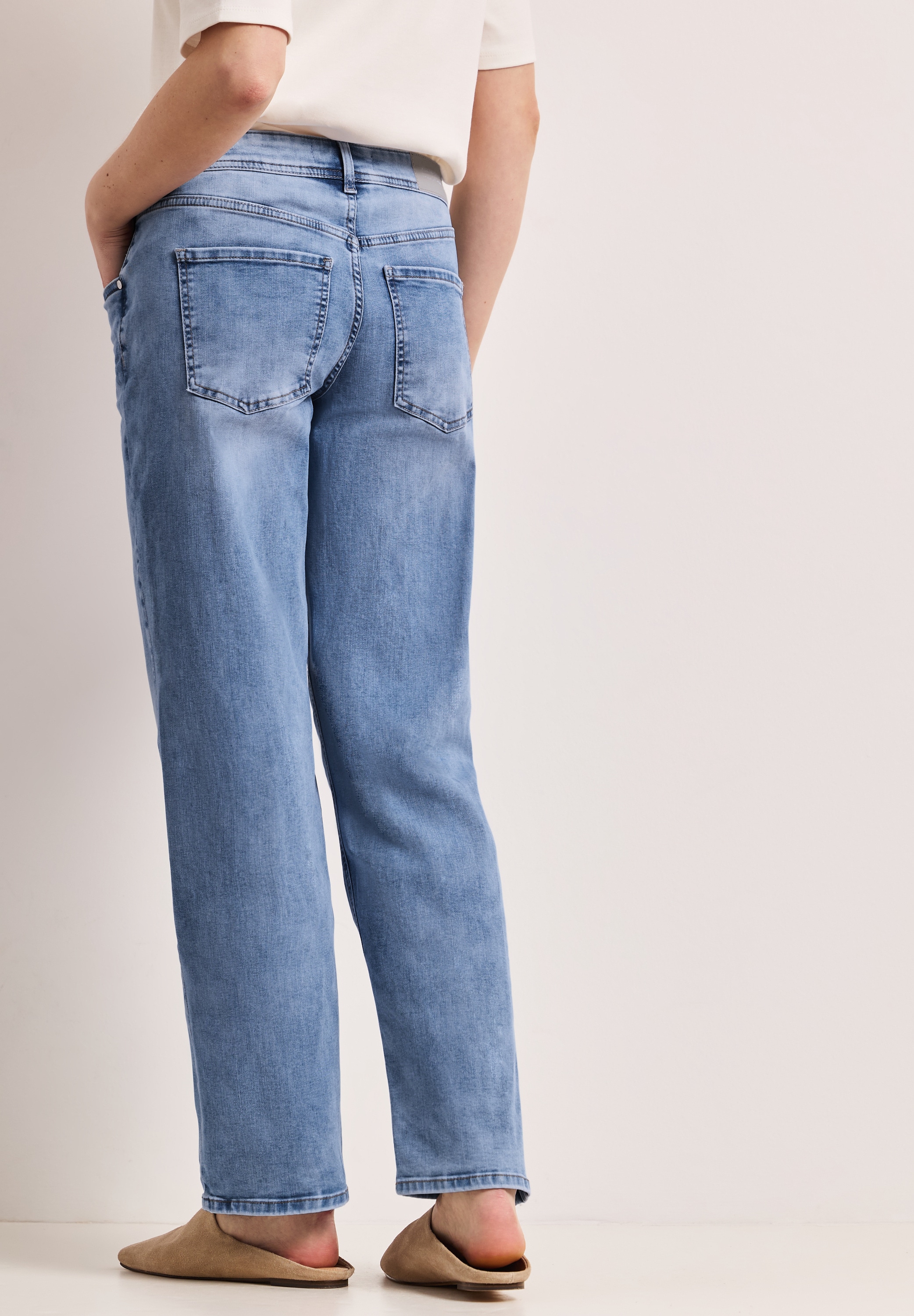 STREET ONE Comfort-fit-Jeans Middle Waist günstig online kaufen