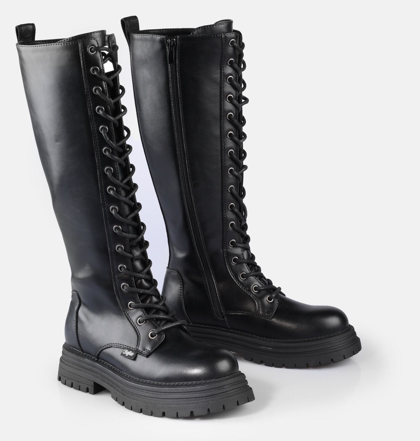 Buffalo Schnürstiefel "LENNOX LACE UP HI" Langschaftstiefel, Festival-Stief günstig online kaufen