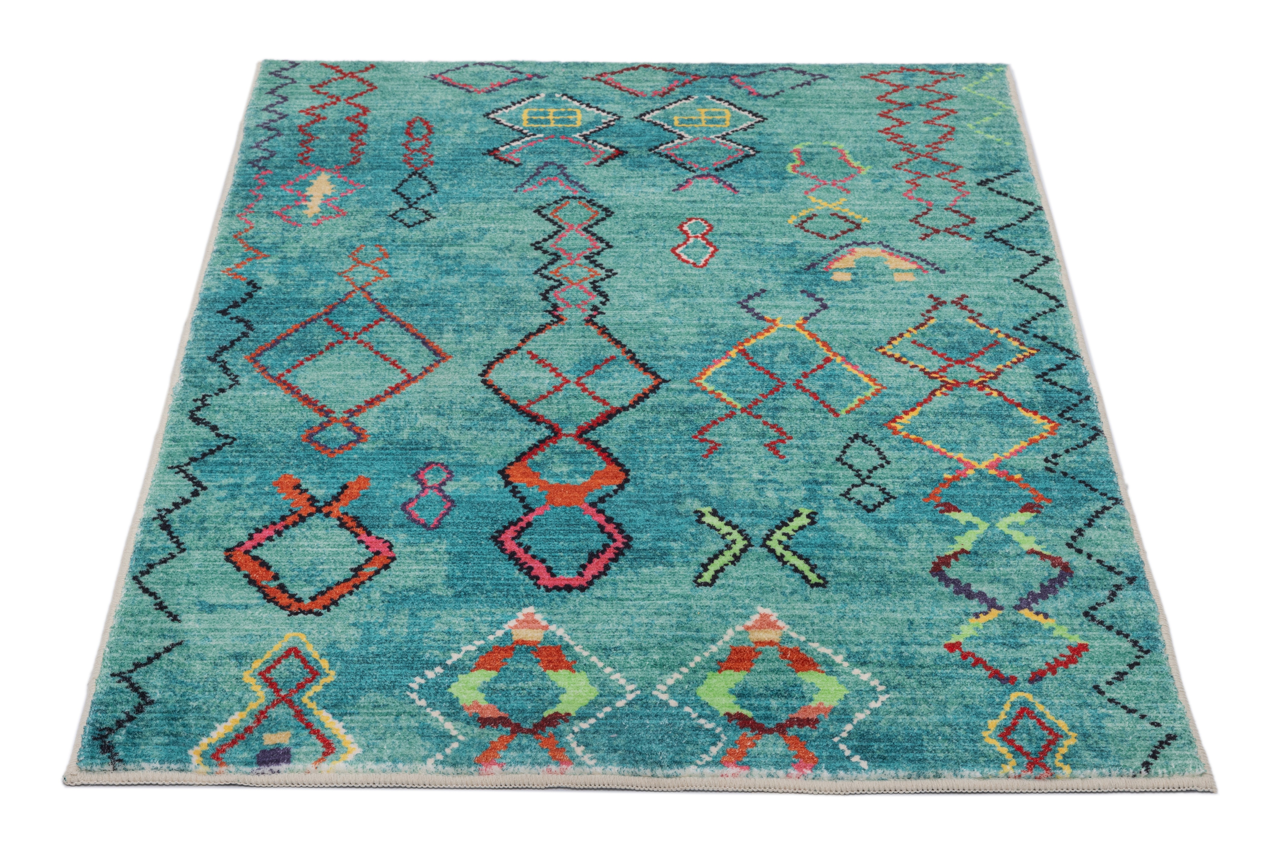 Thumbnail - Gino Falcone Badematte "Ariella GF-147" Höhe 7 mm rutschhemmend beschichtet fußbodenheizungsgeeignet Badteppich, bedruck...