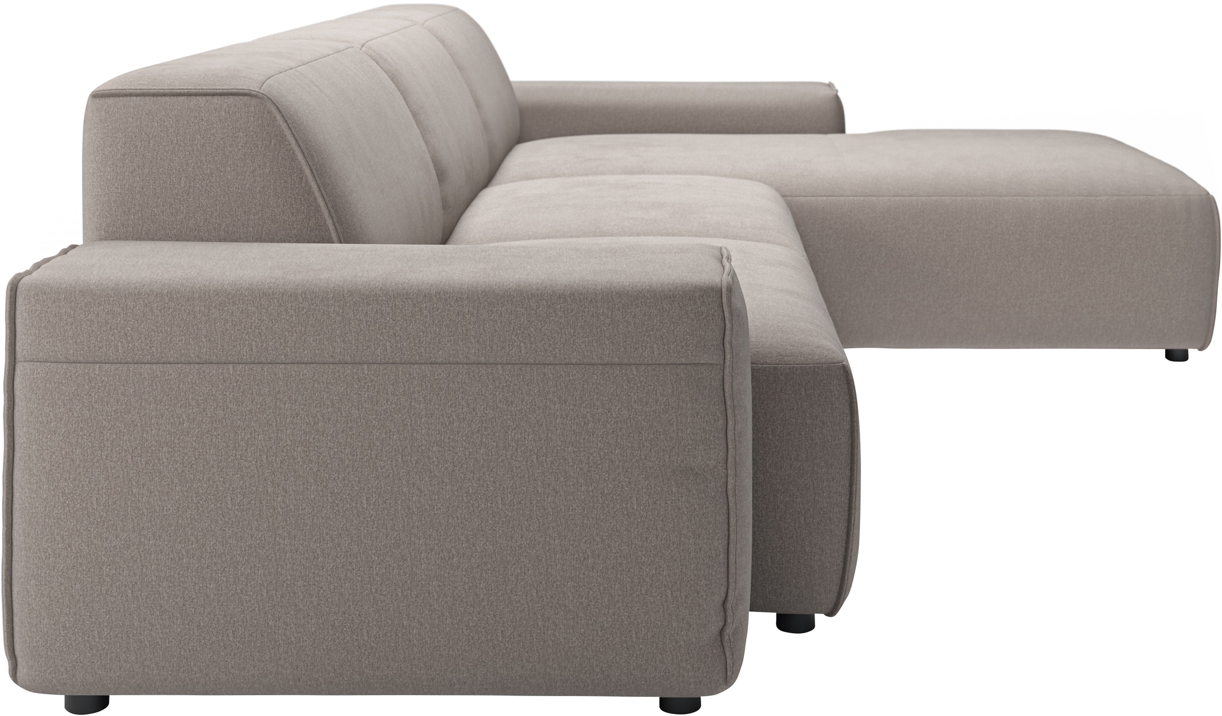 andas Ecksofa »Glimminge auch in Breitcord, Feincord, Bouclé + Easy care-Bezug«, L-Form, Breite 294, Zierkissen