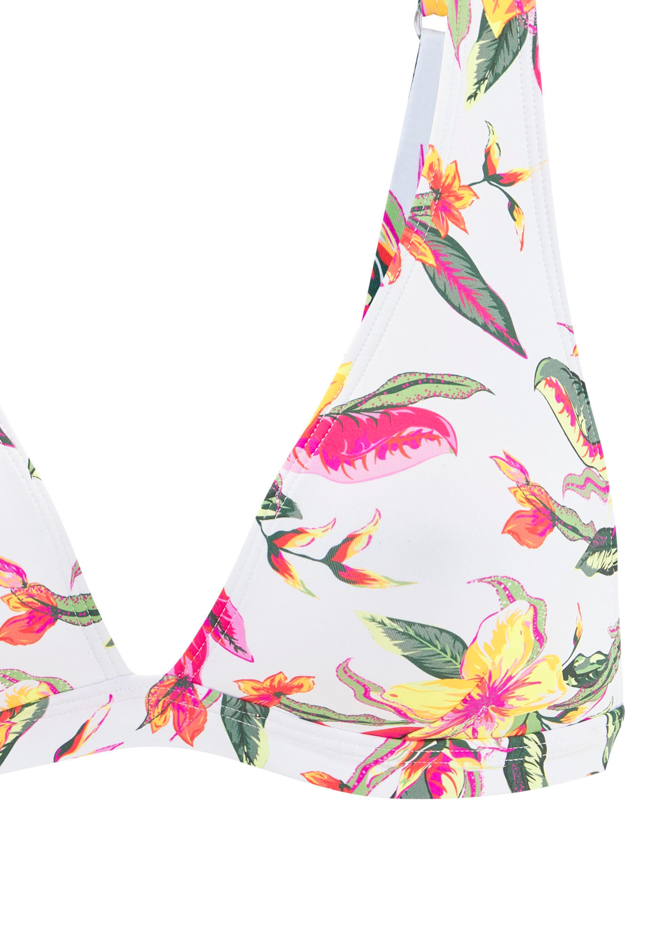 LASCANA Triangel-Bikini-Top »Malia«, mit tropischem Print