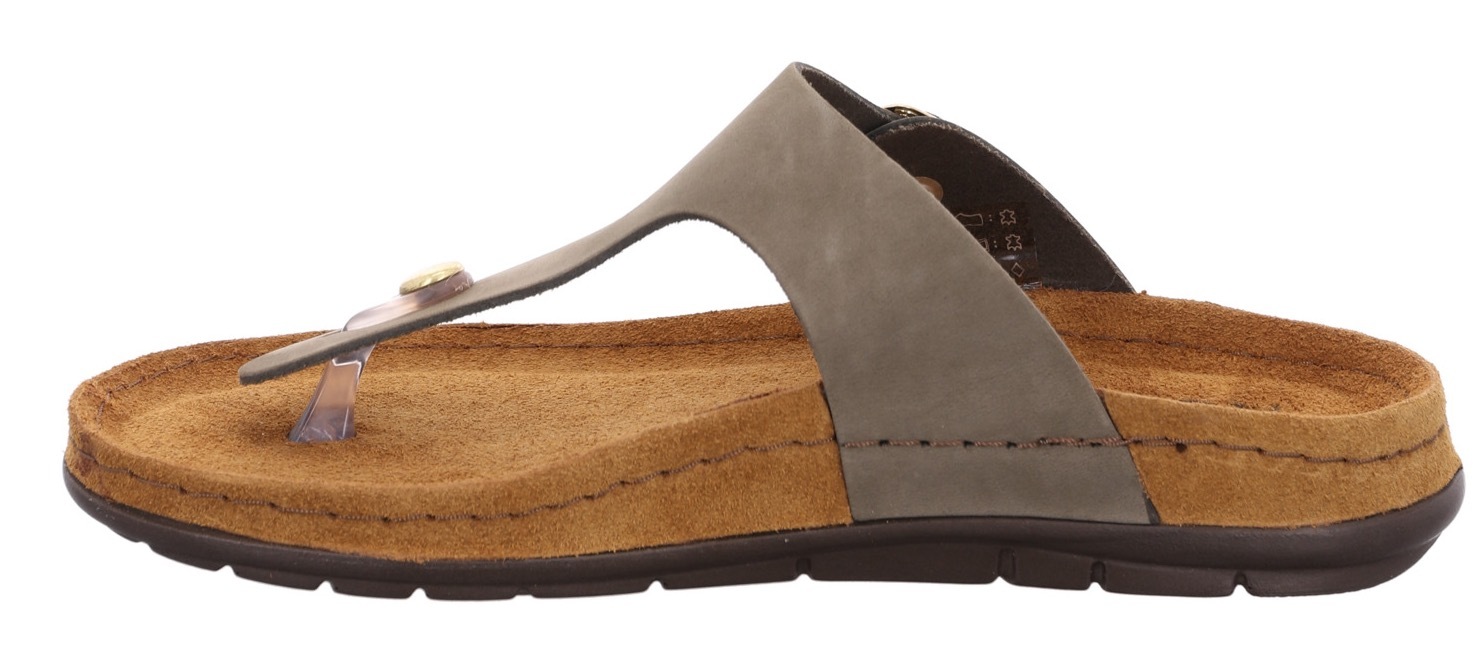 Thumbnail - Rohde "Rodigo-D" Keilabsatz, Sommerschuh, Schlappen, Hausschuh mit Schnallenverschluss