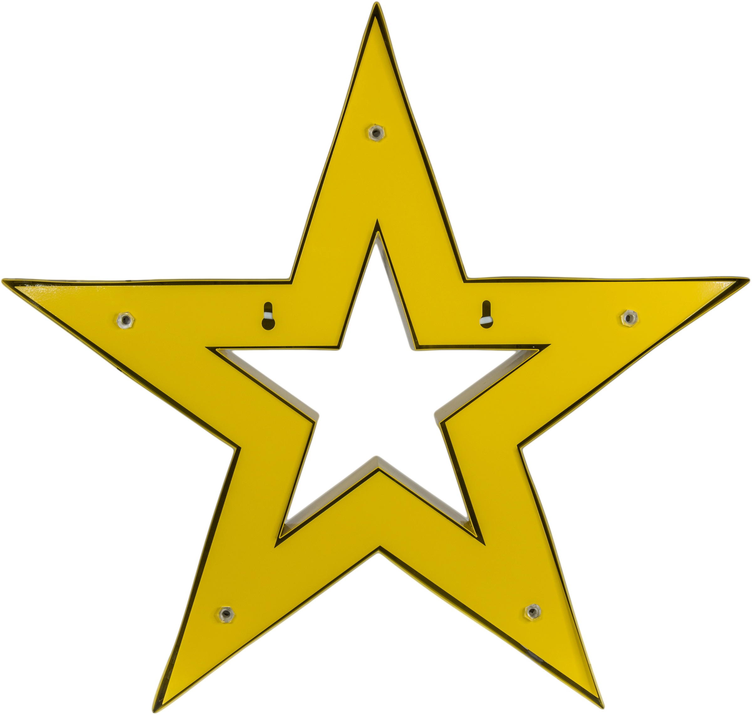MARQUEE LIGHTS Dekolicht »Star«, 10 flammig, Leuchtmittel E14 | ohne Leuchtmittel, Wandlampe, Tischlampe Stern 10 Leuchtmittel E14 (exkl.) - 61x61 cm