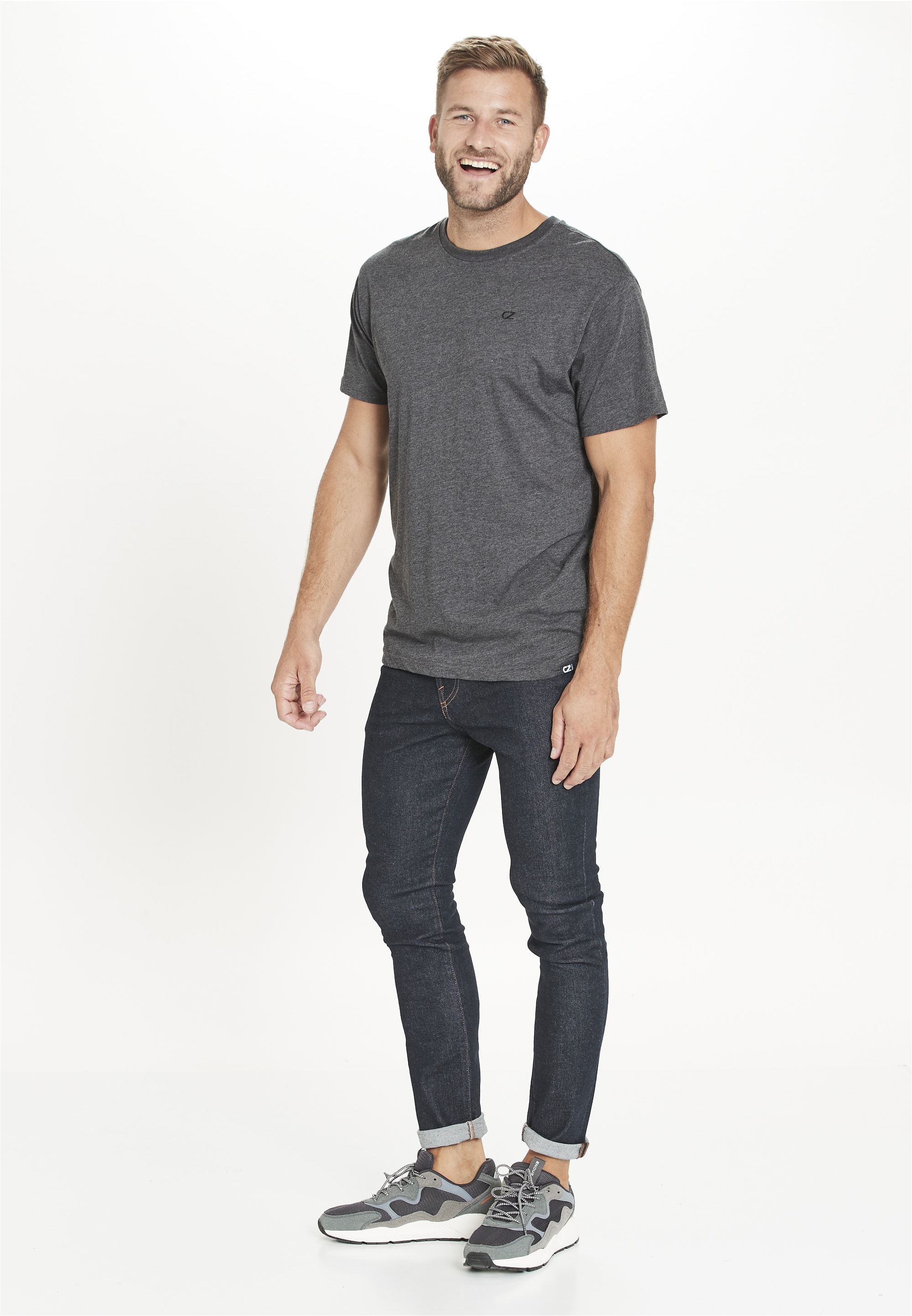 CRUZ T-Shirt »Highmore«, aus reiner Baumwolle