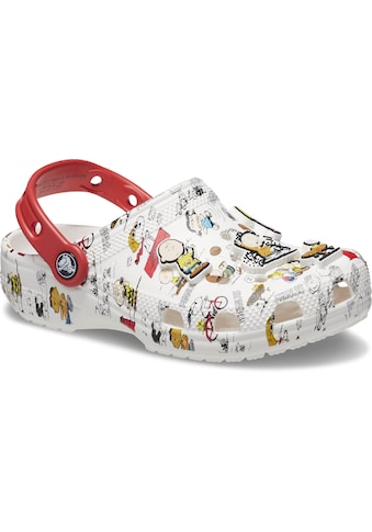 Hausschuh »Classic Clog T Peanuts«, mit buntem Print