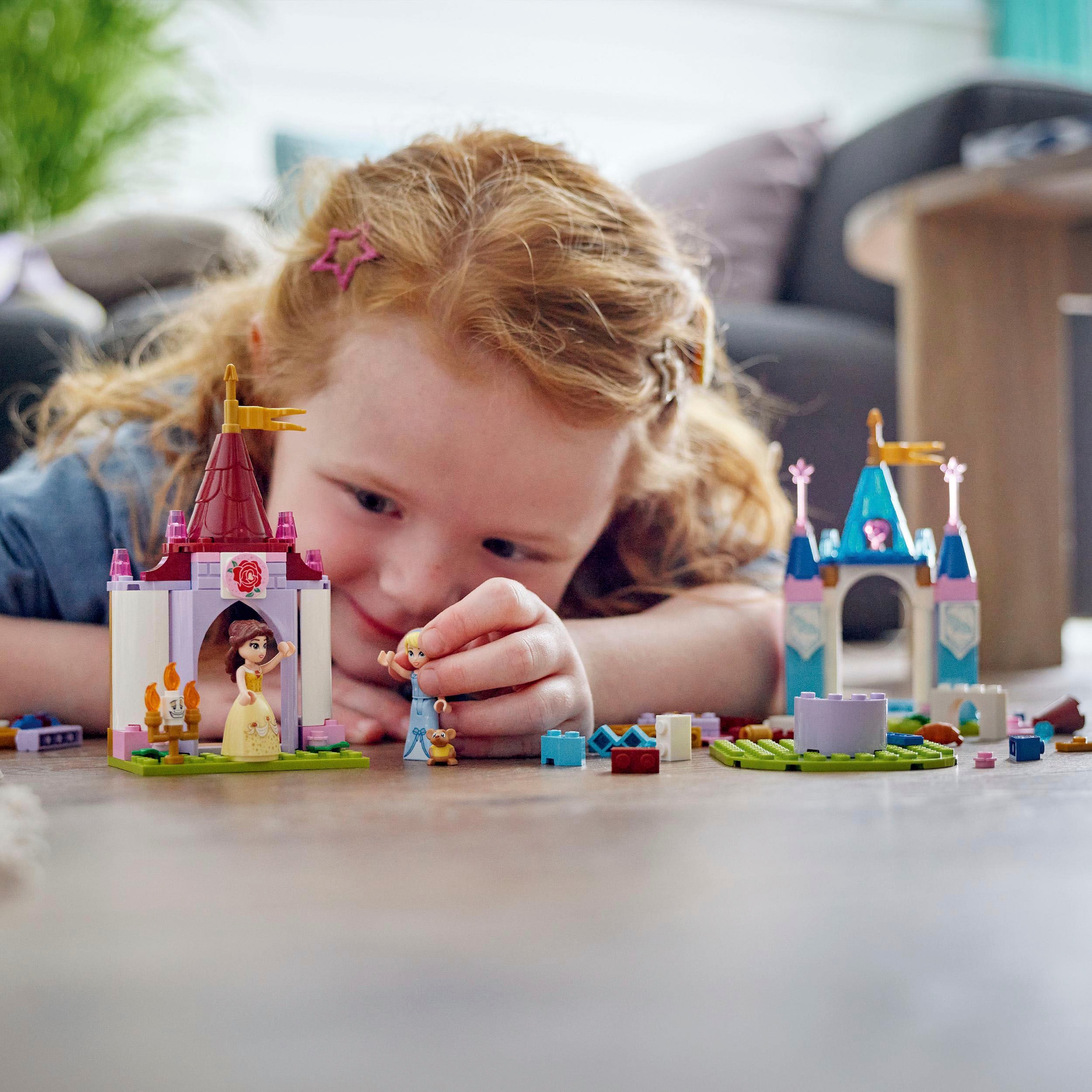 LEGO® Konstruktionsspielsteine »Kreative Schlösserbox (43219), LEGO® Disney Princess«, (140 St.)