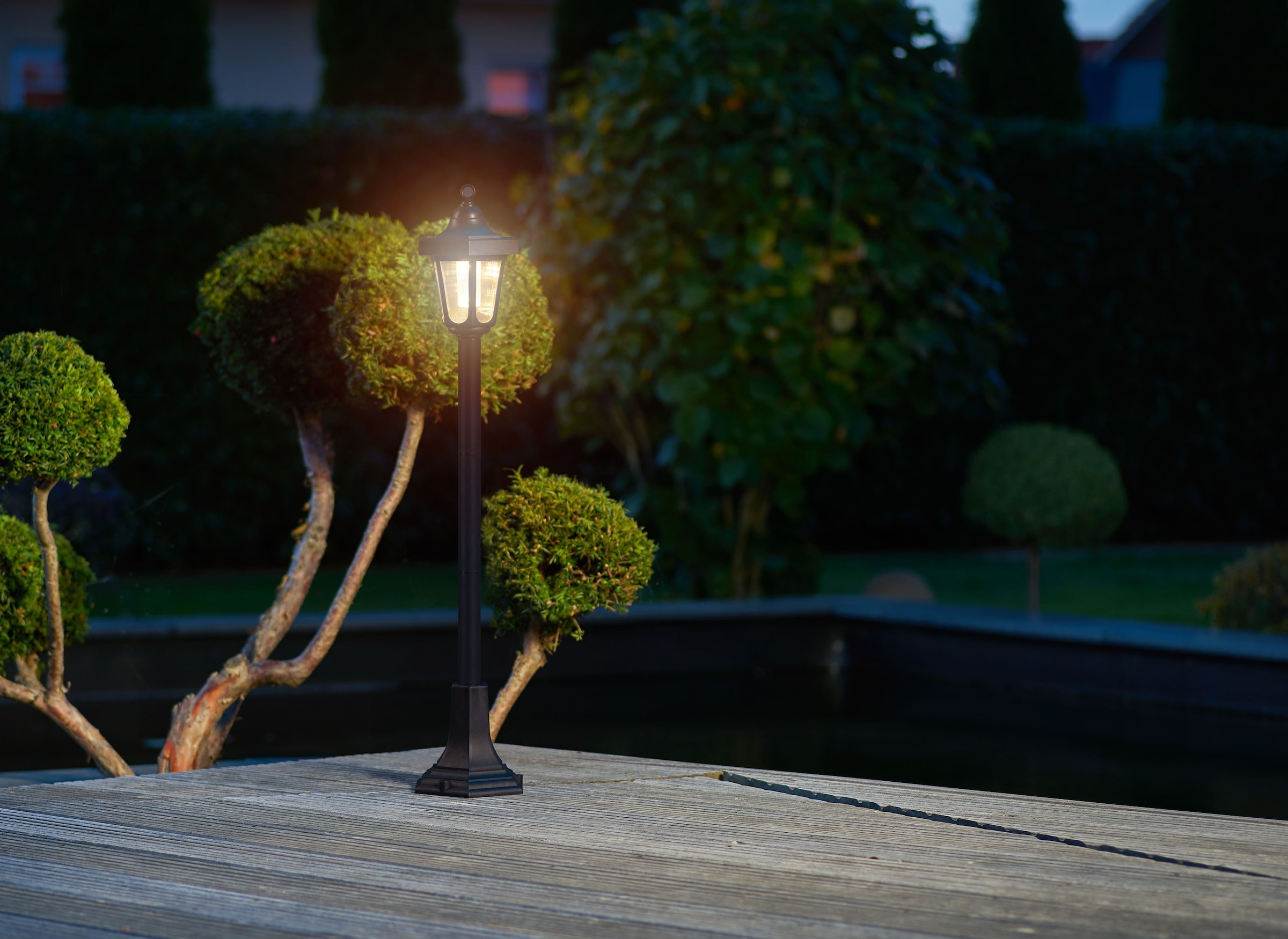 Gardenstyle -2er«, bestellen 2 | Set 90 BAUR Stück »LED LED IC cm Solarlaterne Außen-Stehlampe mit