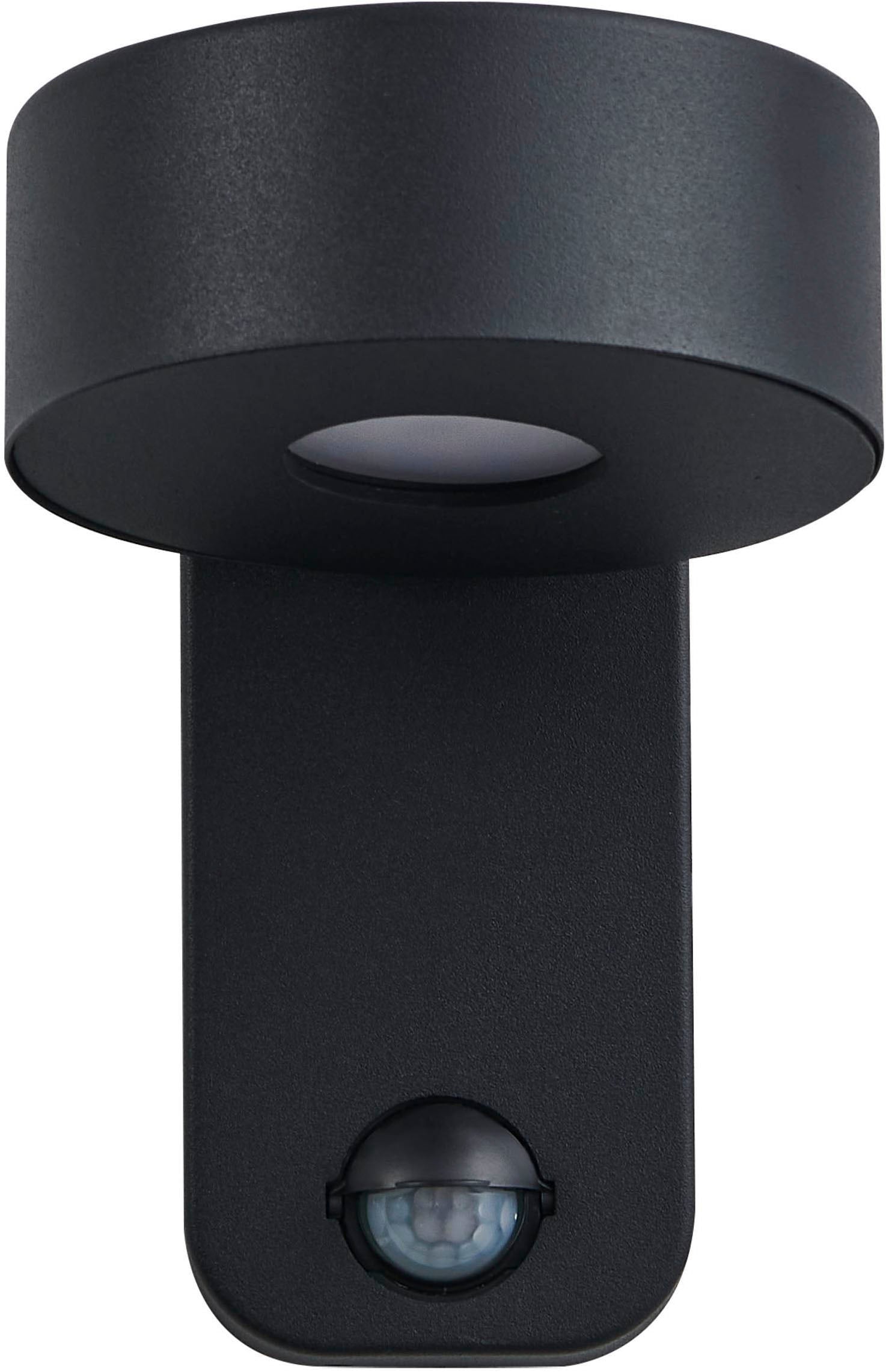 EGLO Wandleuchte »Palosco Wandlampe, Außenleuchte, Stahl und Kunststoff, IP44, Lampe« LED-Modul 1 Stk. Warmweiß