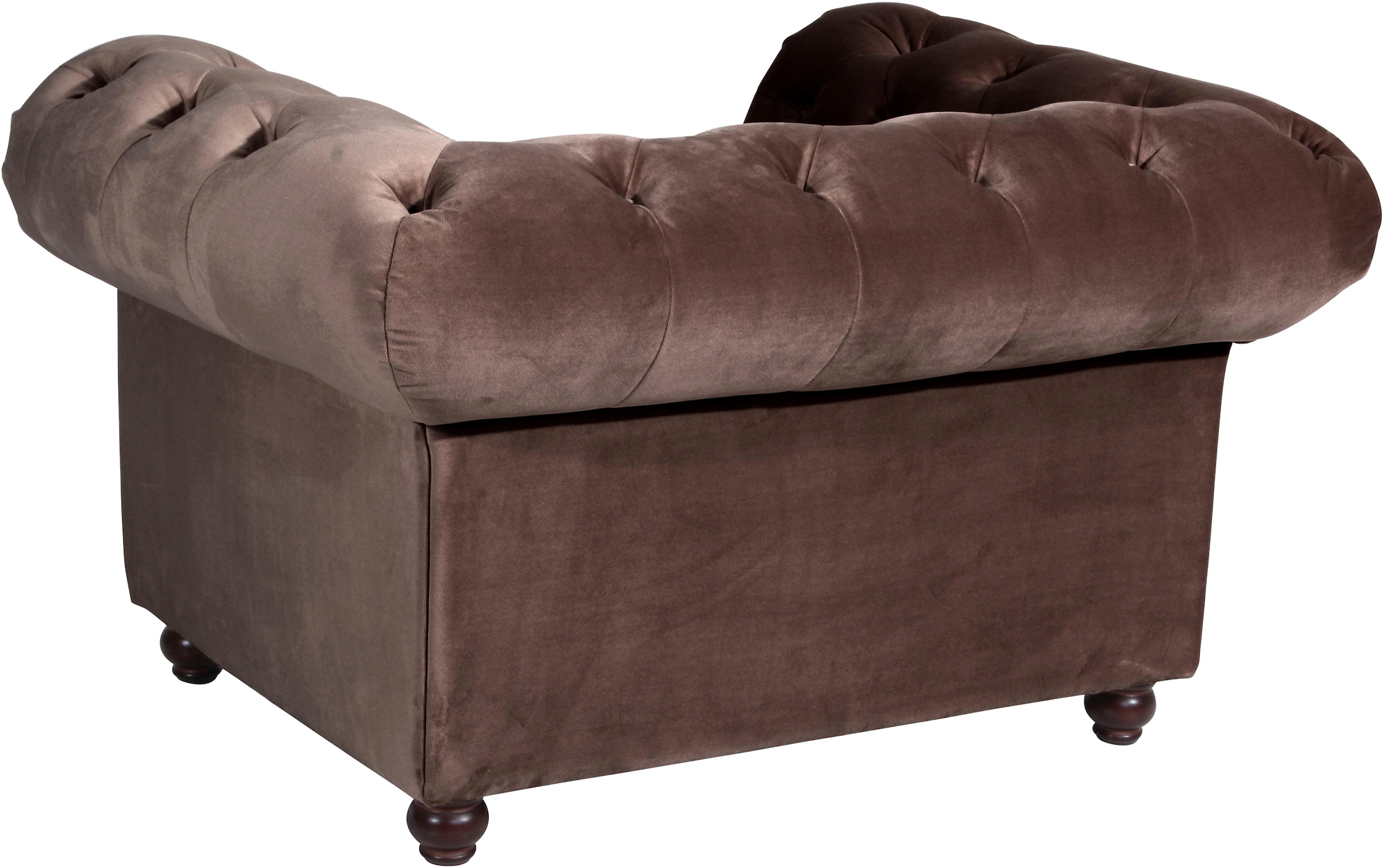Max Winzer® Chesterfield-Sessel »Old England, Loungesessel, modern, Retro und elegant, bequemer Sessel«, mit edler Knopfheftung