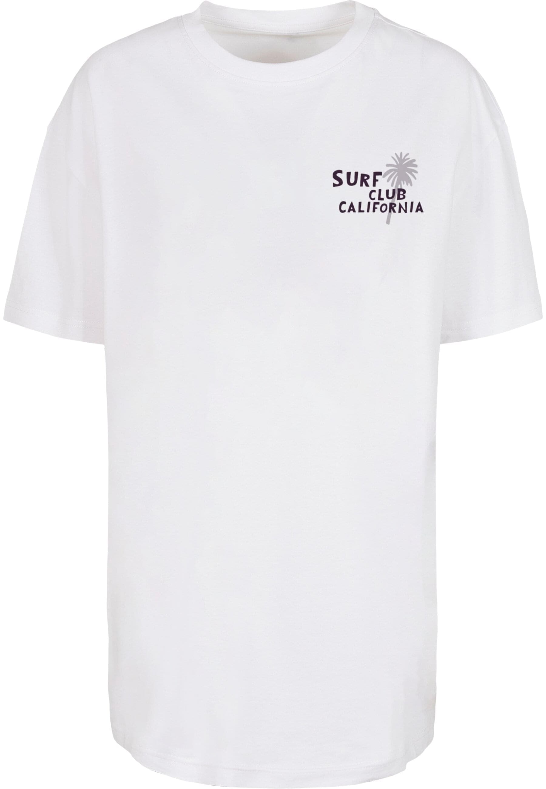 Merchcode T-Shirt "Merchcode Ladies Surf Club California Oversized Tee" 1 S günstig online kaufen