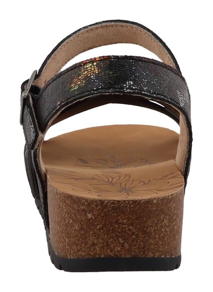 Mustang Shoes Sandalette »Magnolia«  Riemchensandale, Sommerschuh mit modischem Druck