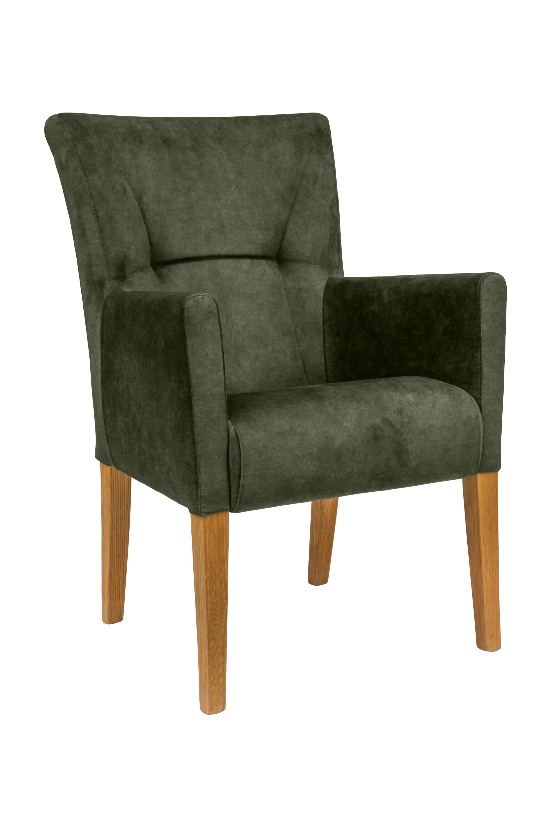 Home affaire Armlehnstuhl "King" () Esszimmerstuhl mit Knopfheftung günstig online kaufen