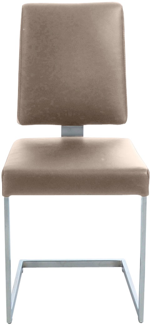 K+W Komfort & Wohnen Freischwinger () stabiles Hochkantgestell, in Leder od günstig online kaufen