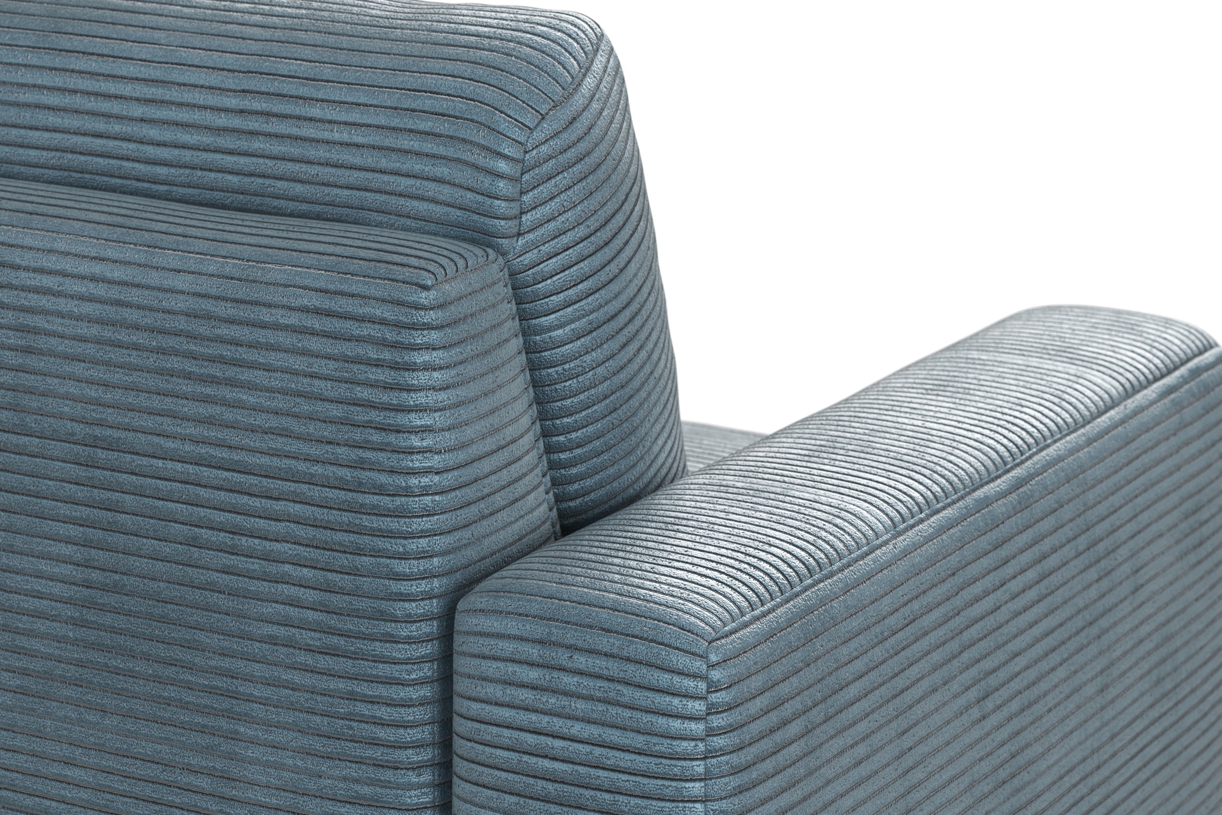 Home affaire Ecksofa »Summer L-Form«, mit Recamiere, mit oder ohne Bettfunktion und Bettkasten, Cord-Bezug