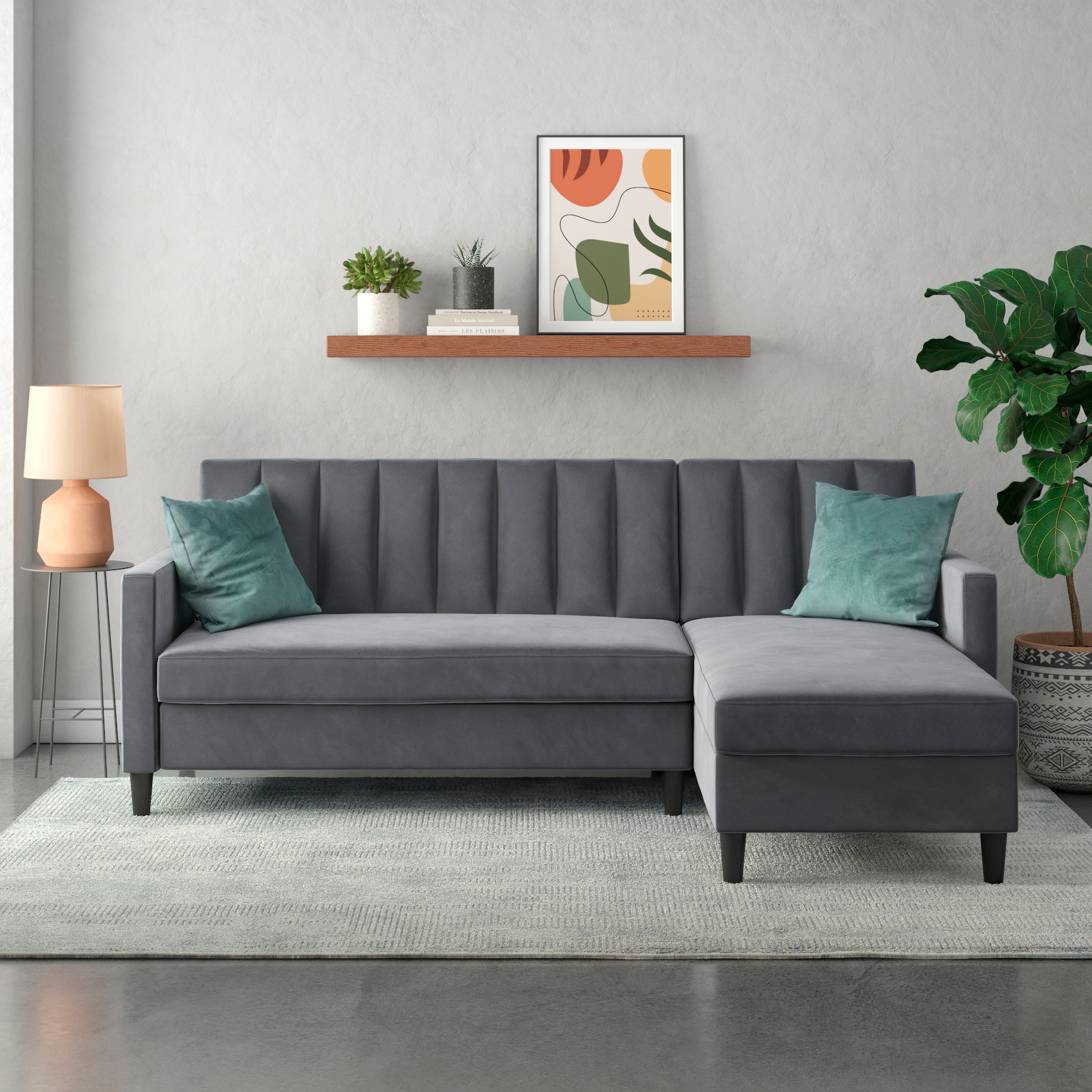 Dorel Home Ecksofa "Celine, L-Form," mit Bett-Funktion und Stauraum. Recami günstig online kaufen