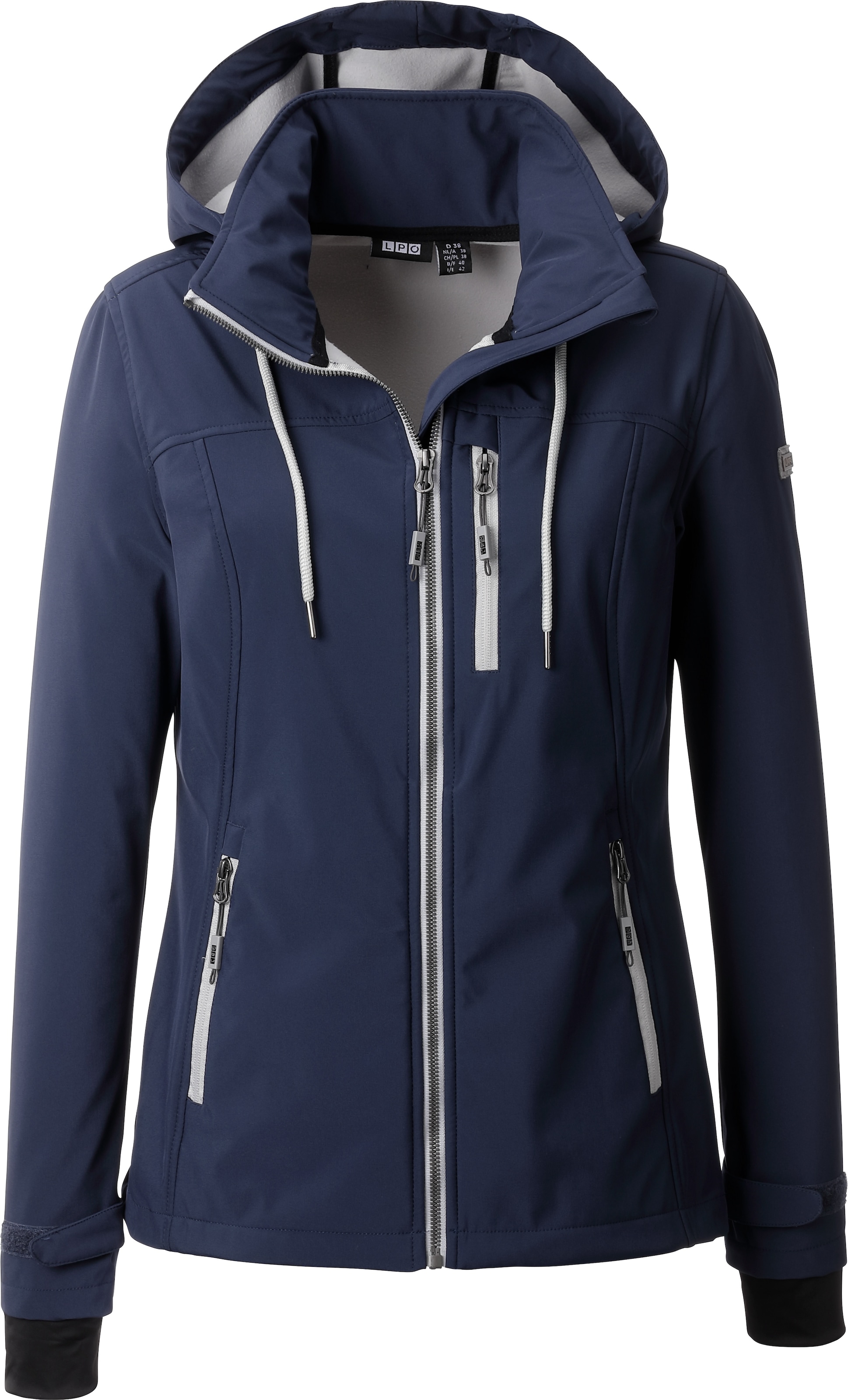 DEPROC Active Softshelljacke "DECORAH PEAK V WOMEN", mit abnehmbarer Kapuze günstig online kaufen